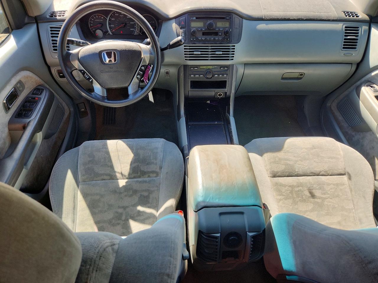 2003 Honda Pilot Ex Gray vin: 2HKYF18403H562793