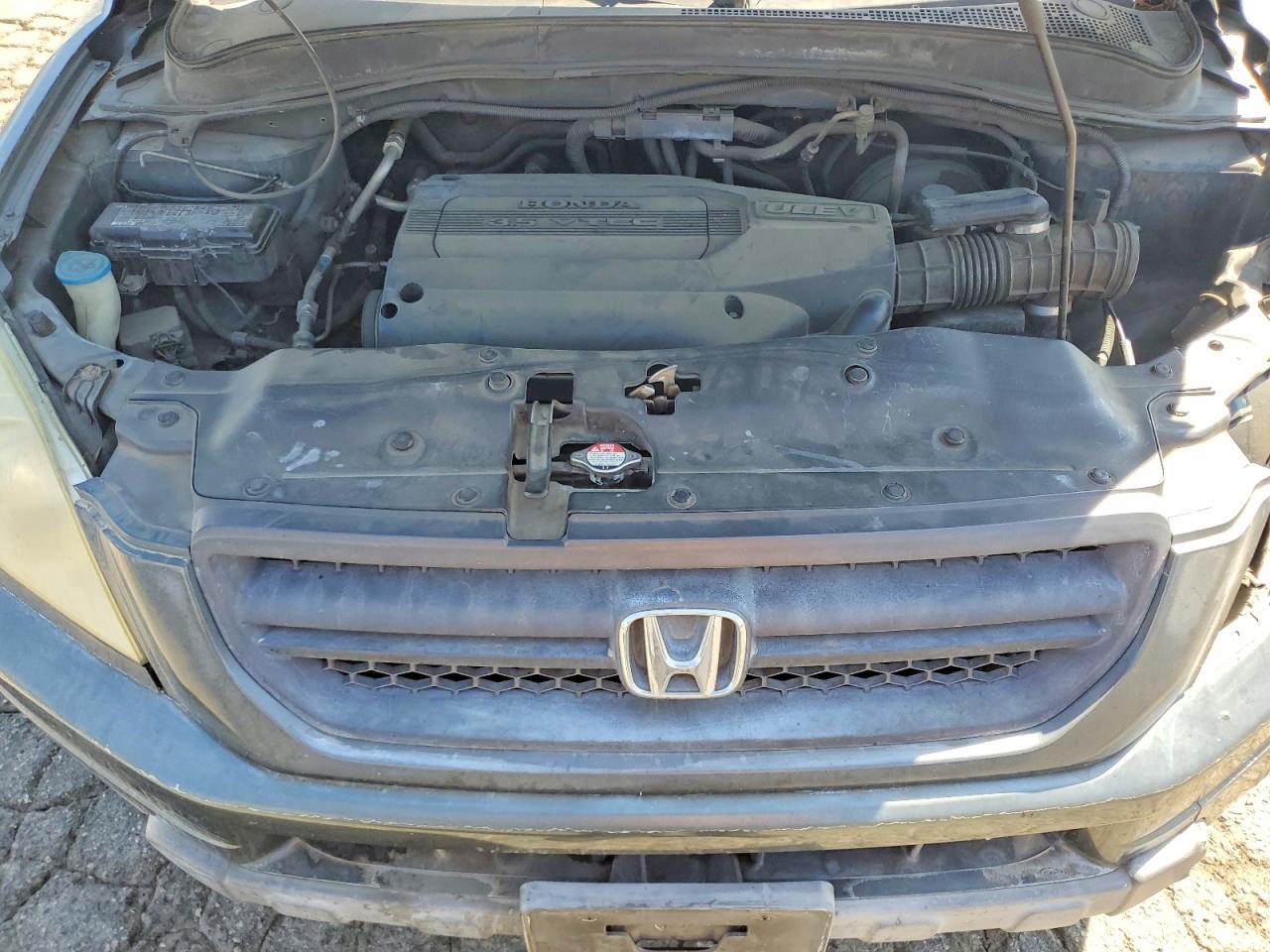 2003 Honda Pilot Ex Gray vin: 2HKYF18403H580288