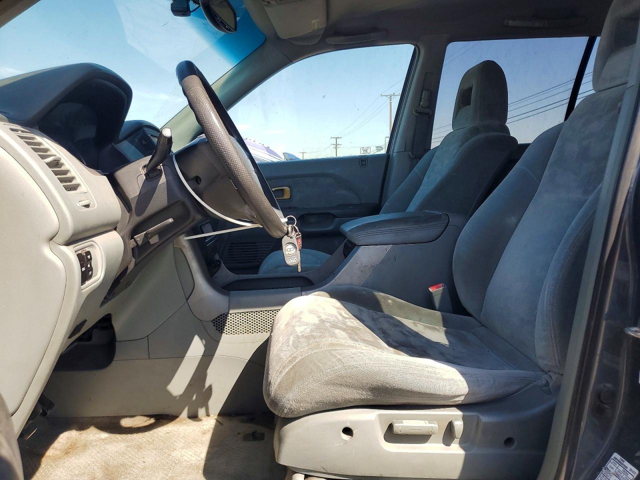 2003 Honda Pilot Ex Gray vin: 2HKYF18403H580288