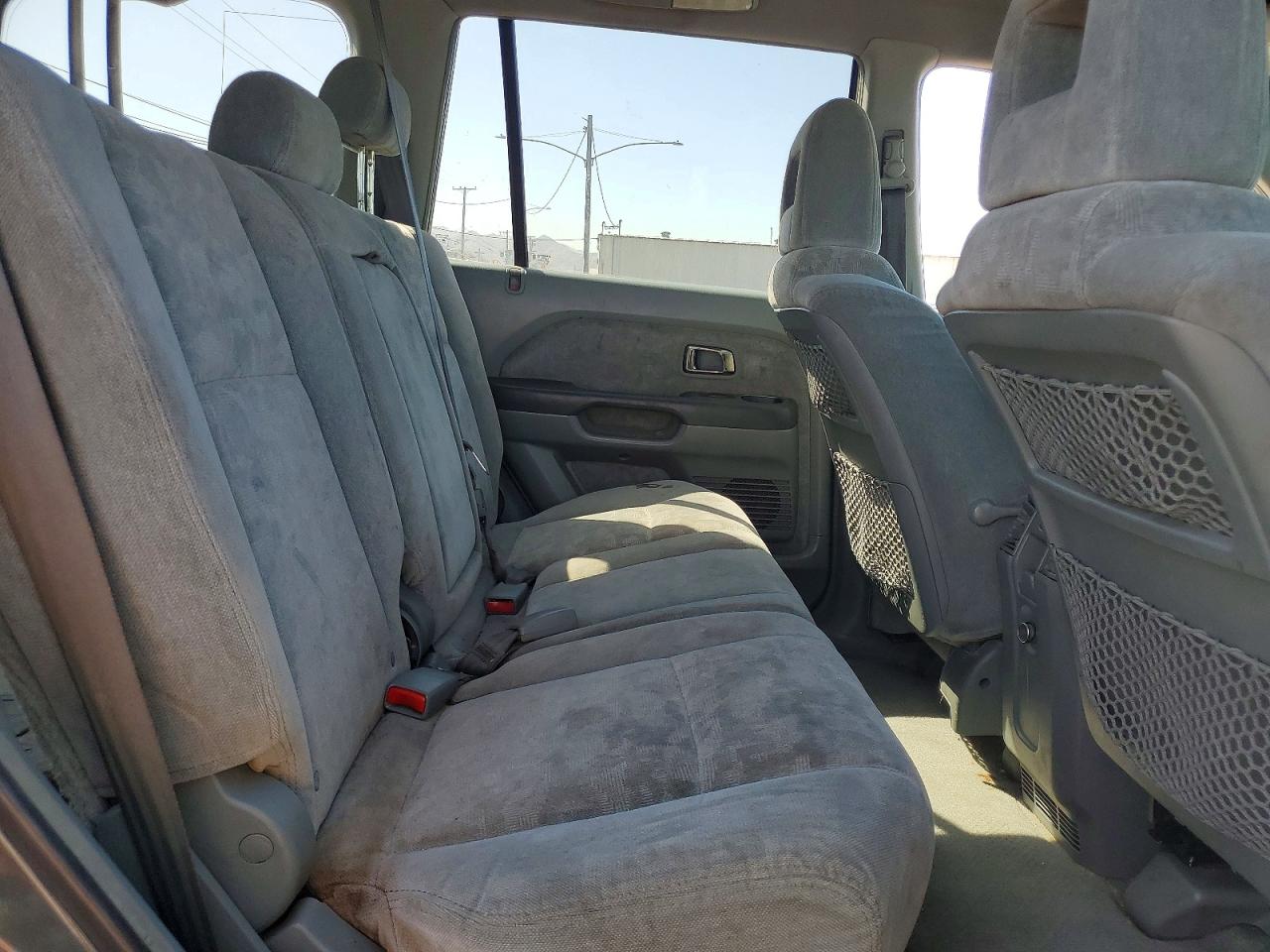 2003 Honda Pilot Ex Gray vin: 2HKYF18403H580288