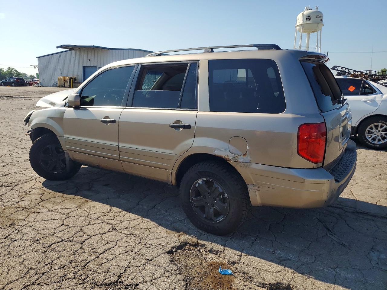 2004 Honda Pilot Ex Tan vin: 2HKYF18404H623951