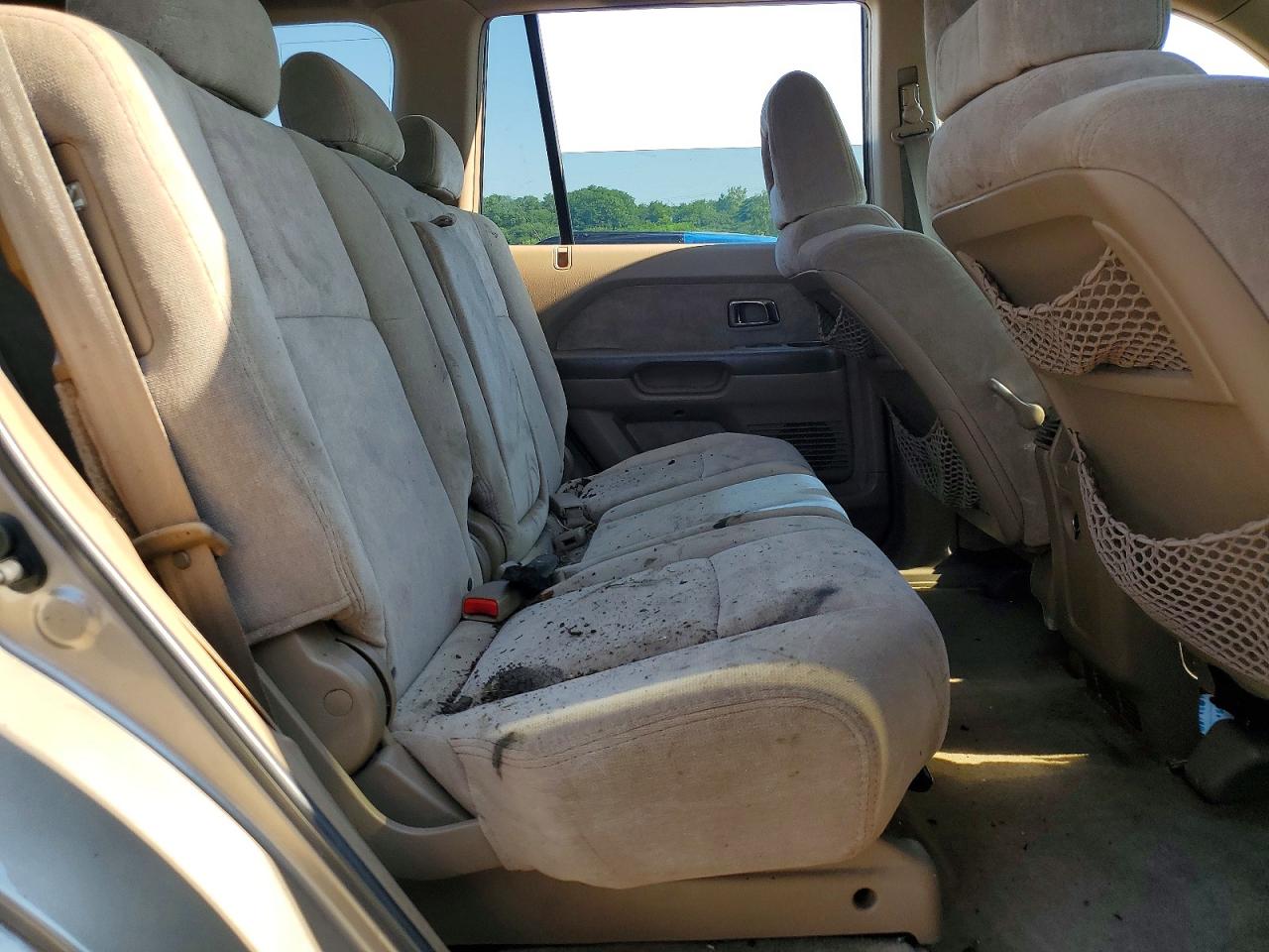 2004 Honda Pilot Ex Tan vin: 2HKYF18404H623951