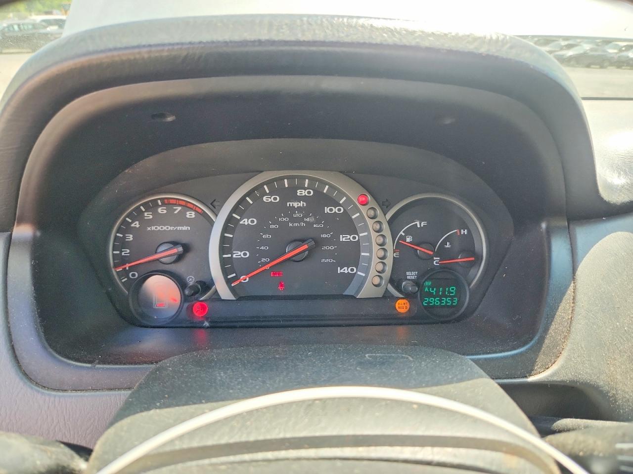 2005 Honda Pilot Ex Silver vin: 2HKYF18405H521499