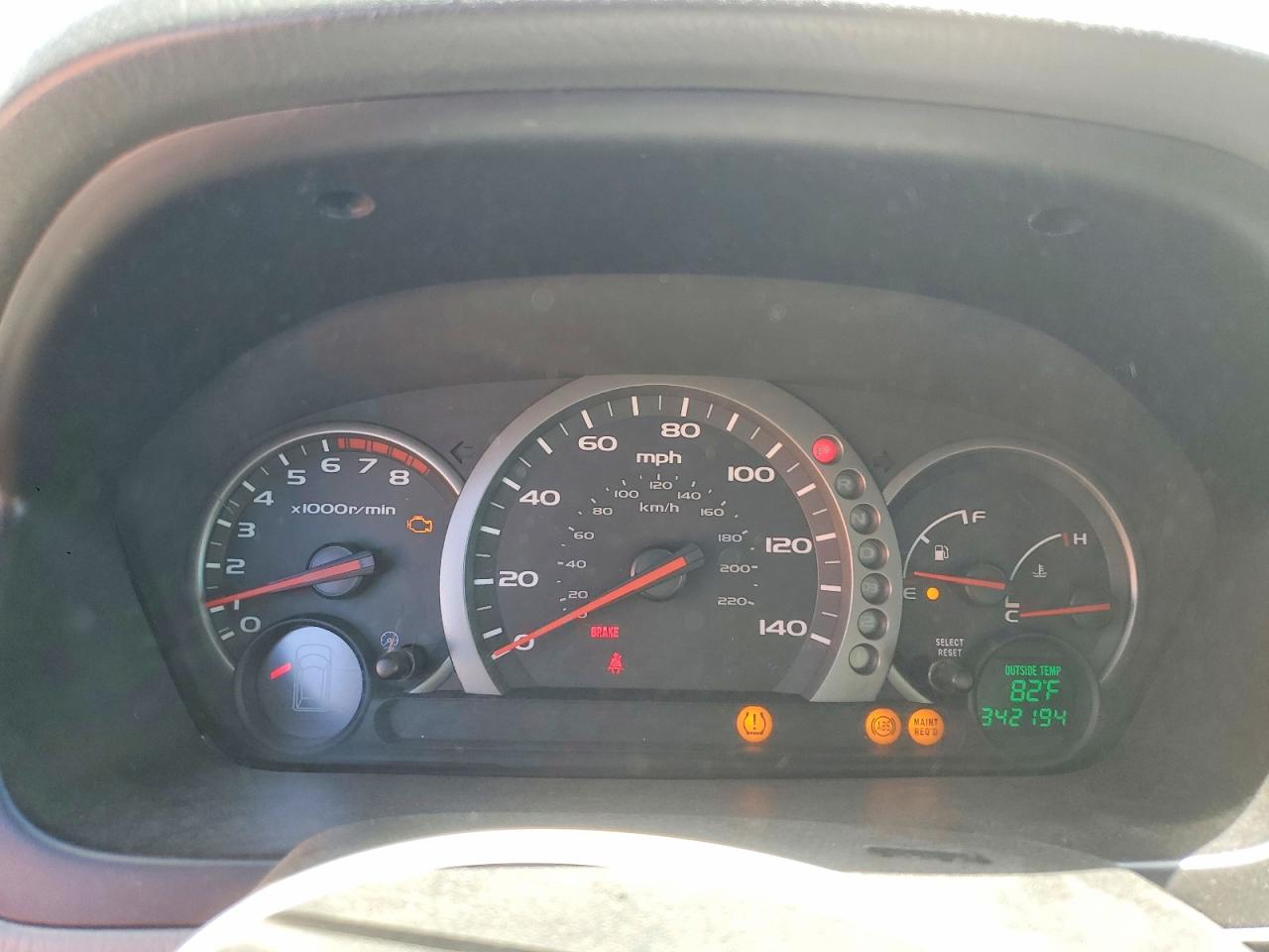 2005 Honda Pilot Ex White vin: 2HKYF18405H524693