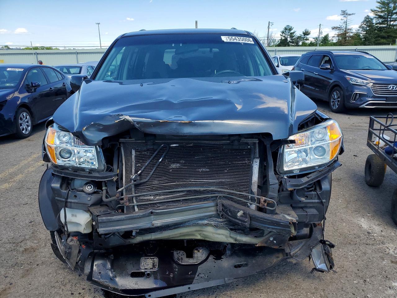 2006 Honda Pilot Ex Charcoal vin: 2HKYF18406H509340