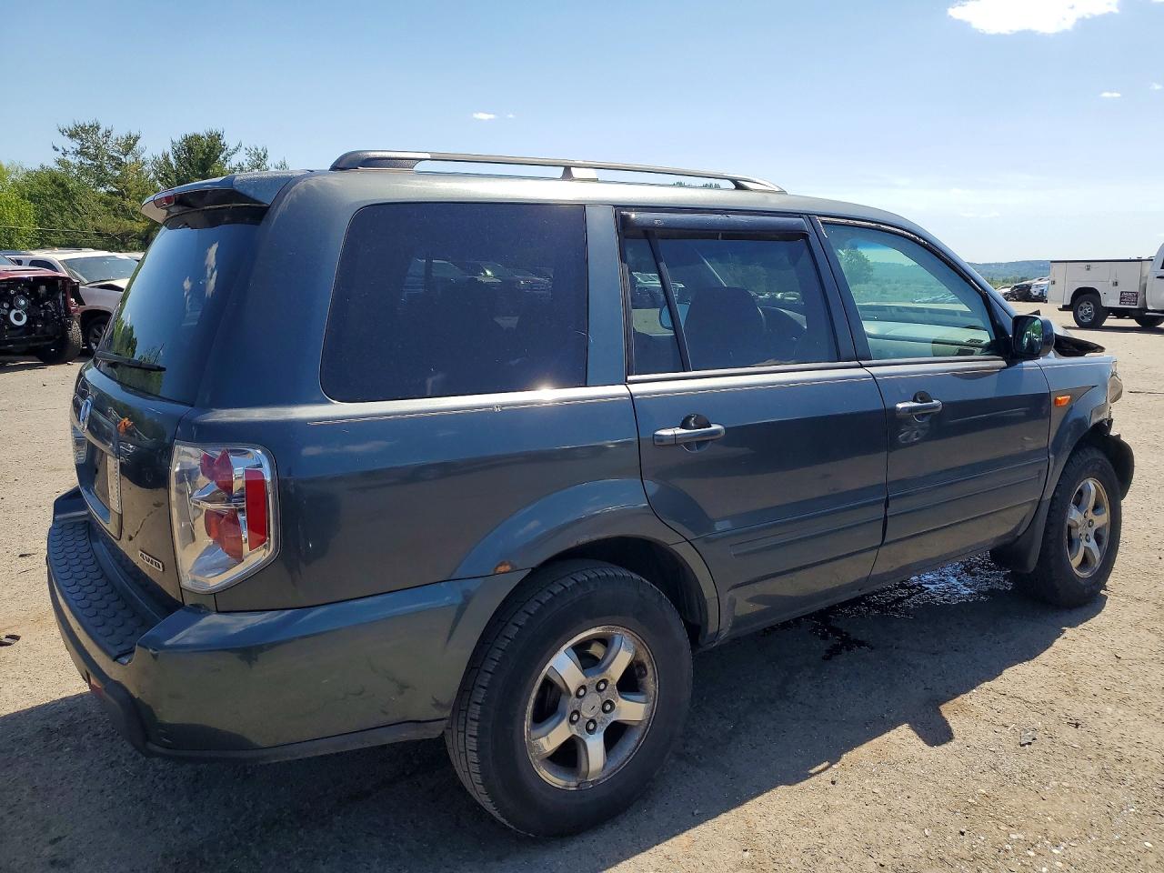 2006 Honda Pilot Ex Charcoal vin: 2HKYF18406H509340