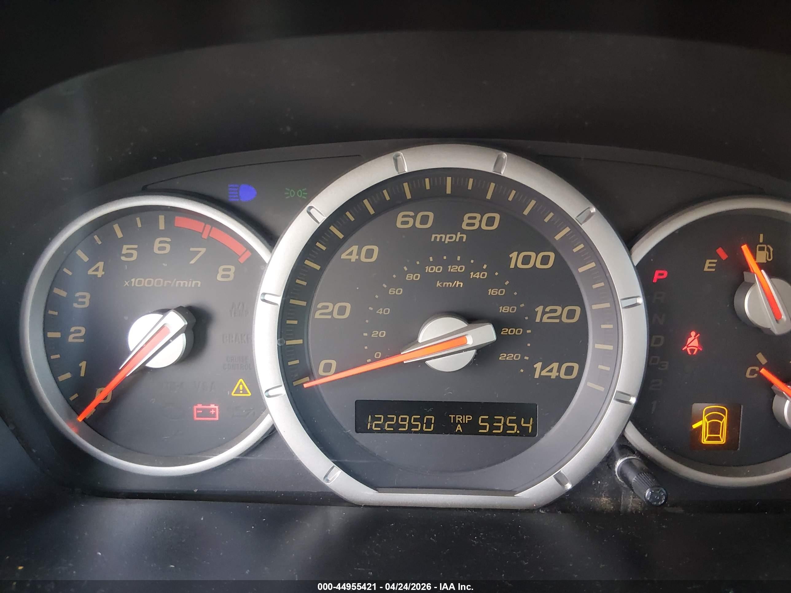2006 Honda Pilot Ex Light Blue vin: 2HKYF18406H527062