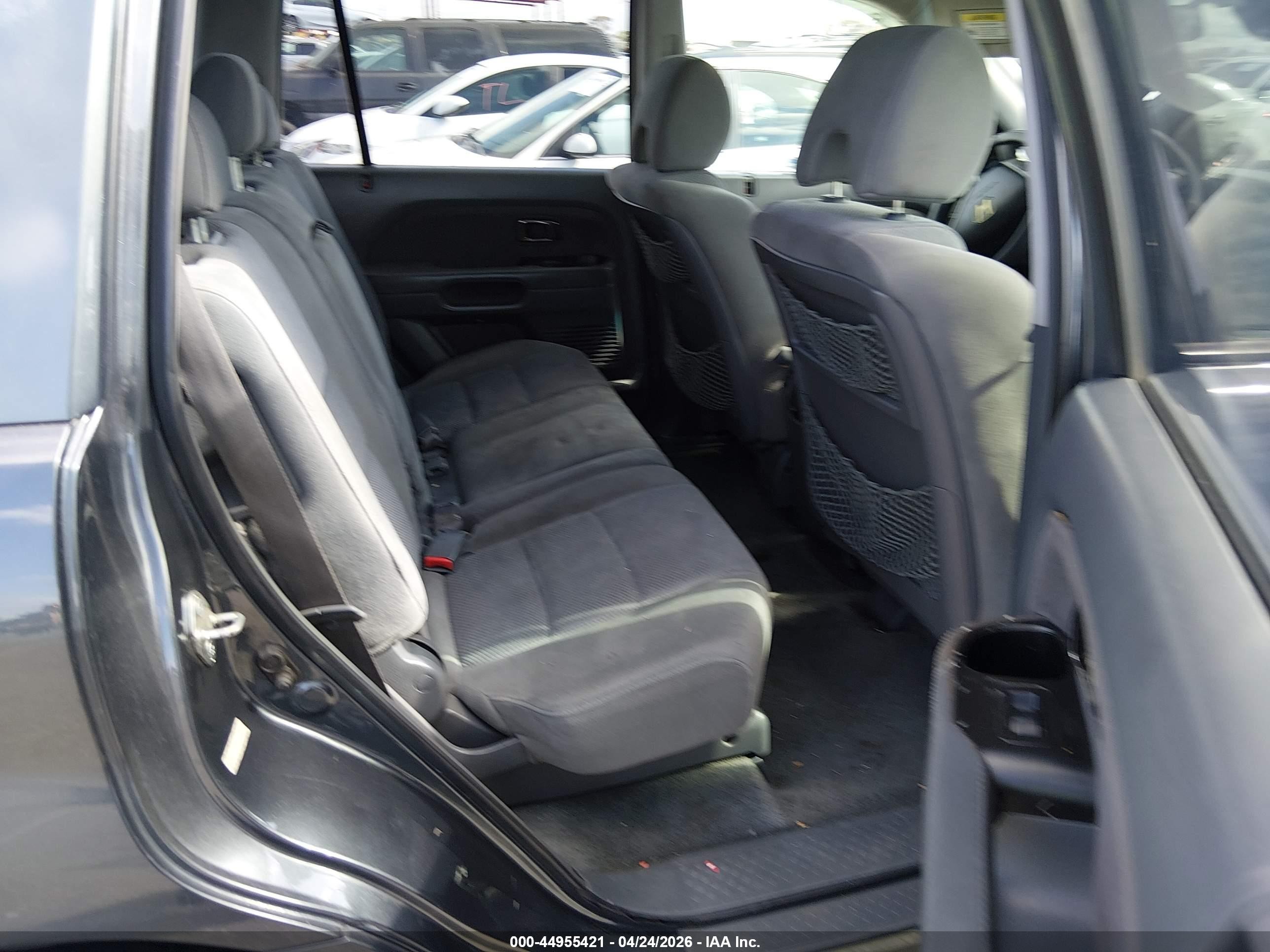 2006 Honda Pilot Ex Light Blue vin: 2HKYF18406H527062