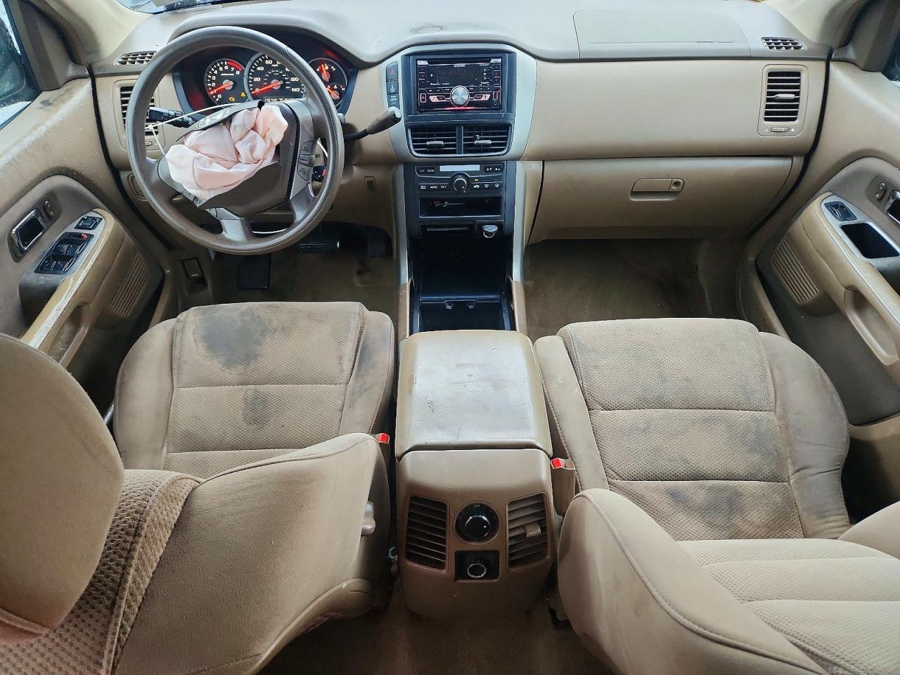2006 Honda Pilot Ex Black vin: 2HKYF18406H563883