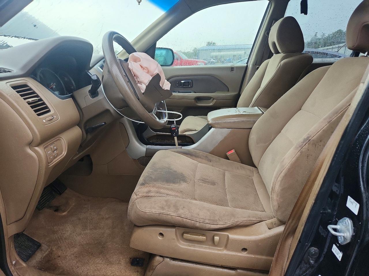 2006 Honda Pilot Ex Black vin: 2HKYF18406H563883