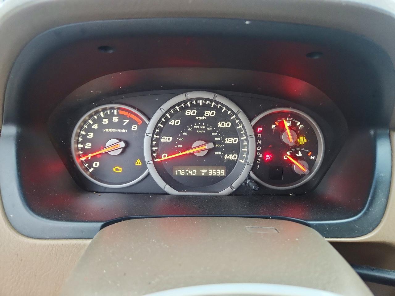2006 Honda Pilot Ex Black vin: 2HKYF18406H563883