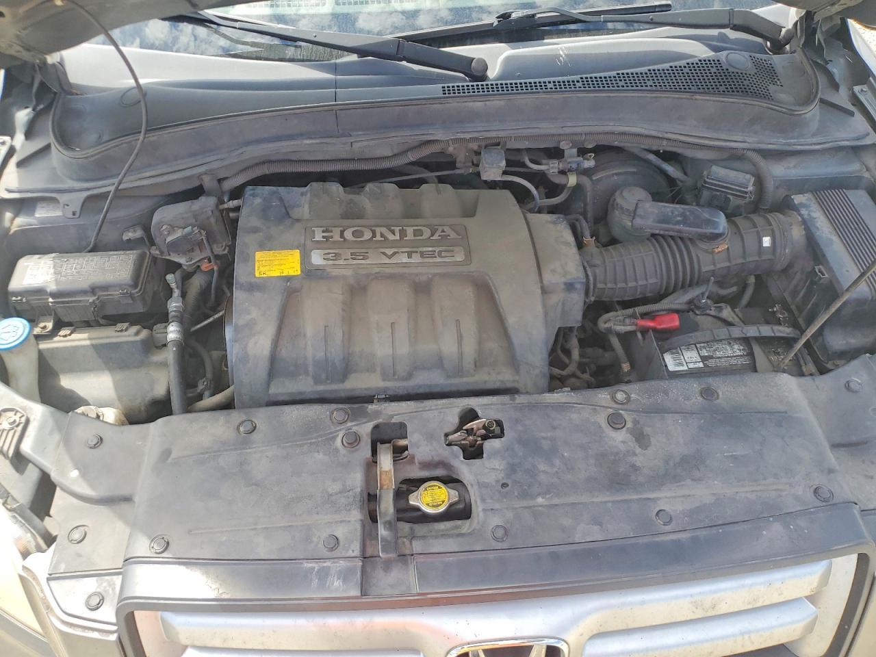 2007 Honda Pilot Ex Gray vin: 2HKYF18407H533901