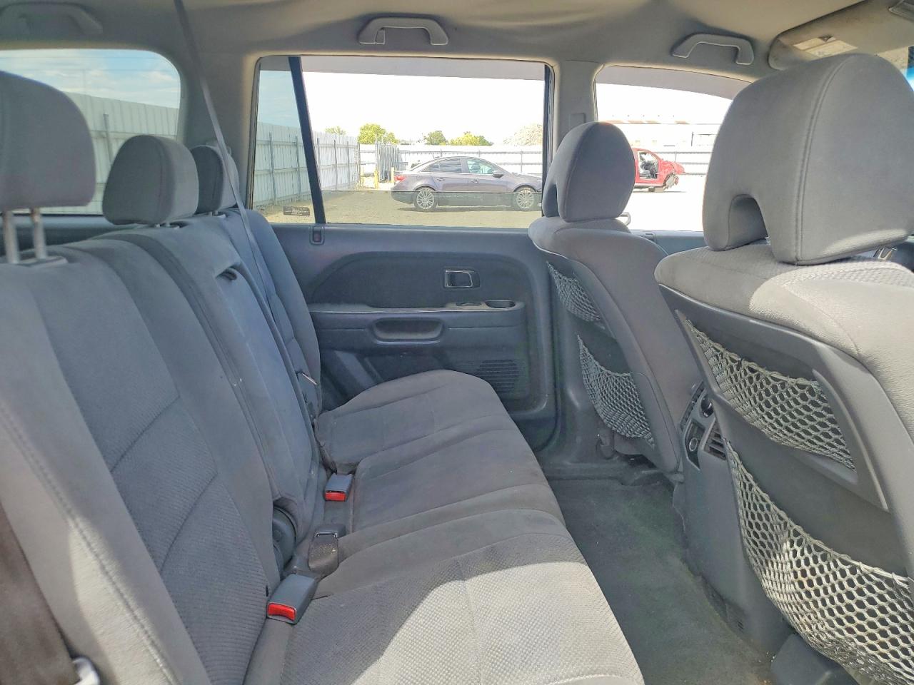 2007 Honda Pilot Ex Gray vin: 2HKYF18407H533901
