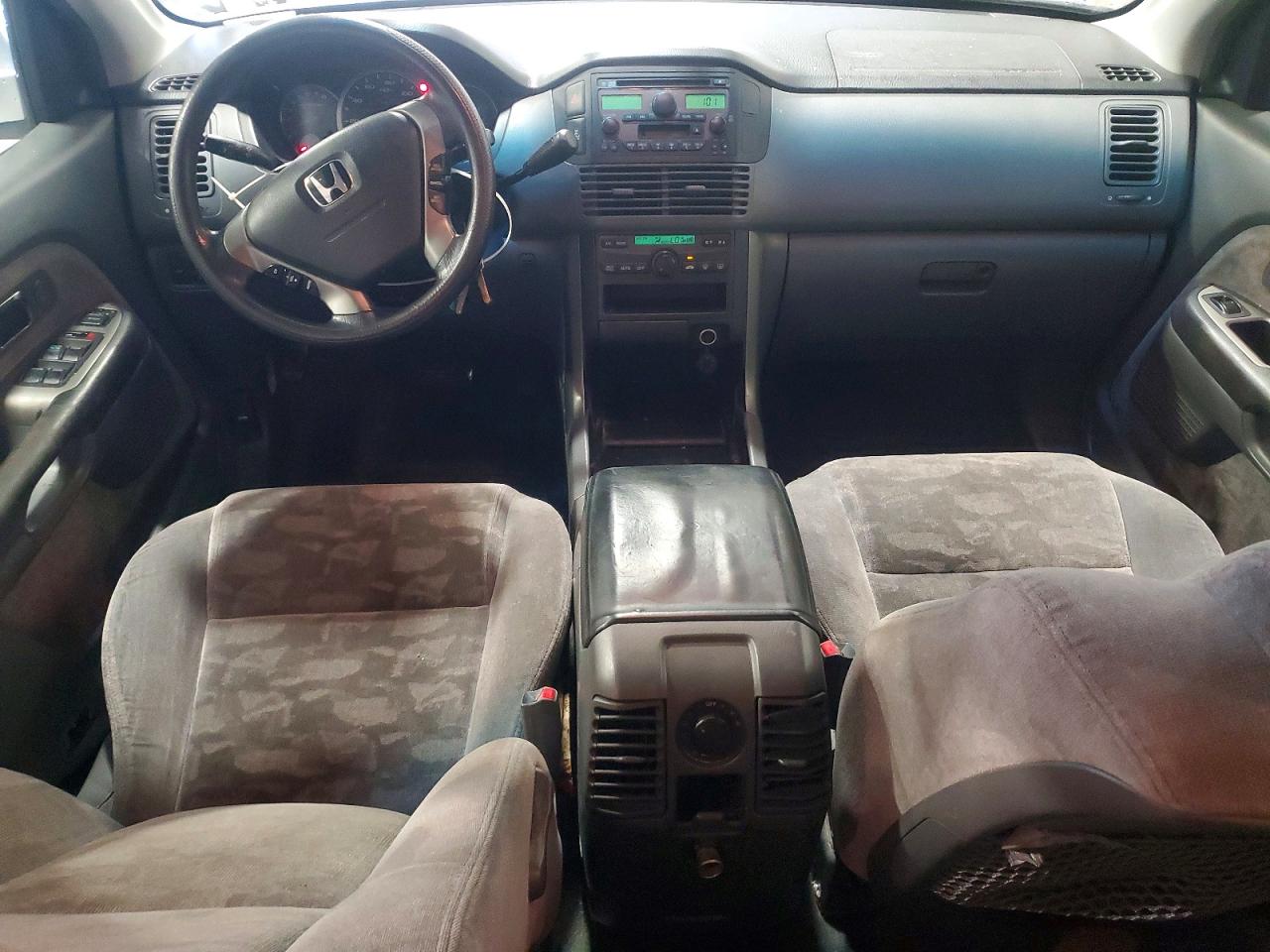 2003 Honda Pilot Ex Silver vin: 2HKYF18413H585578