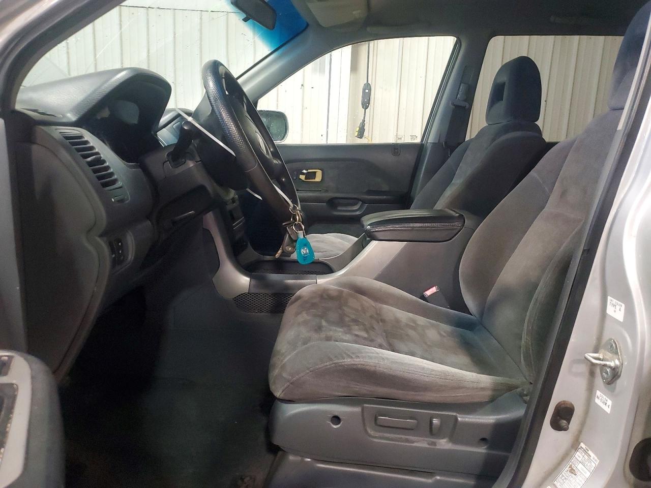 2003 Honda Pilot Ex Silver vin: 2HKYF18413H585578