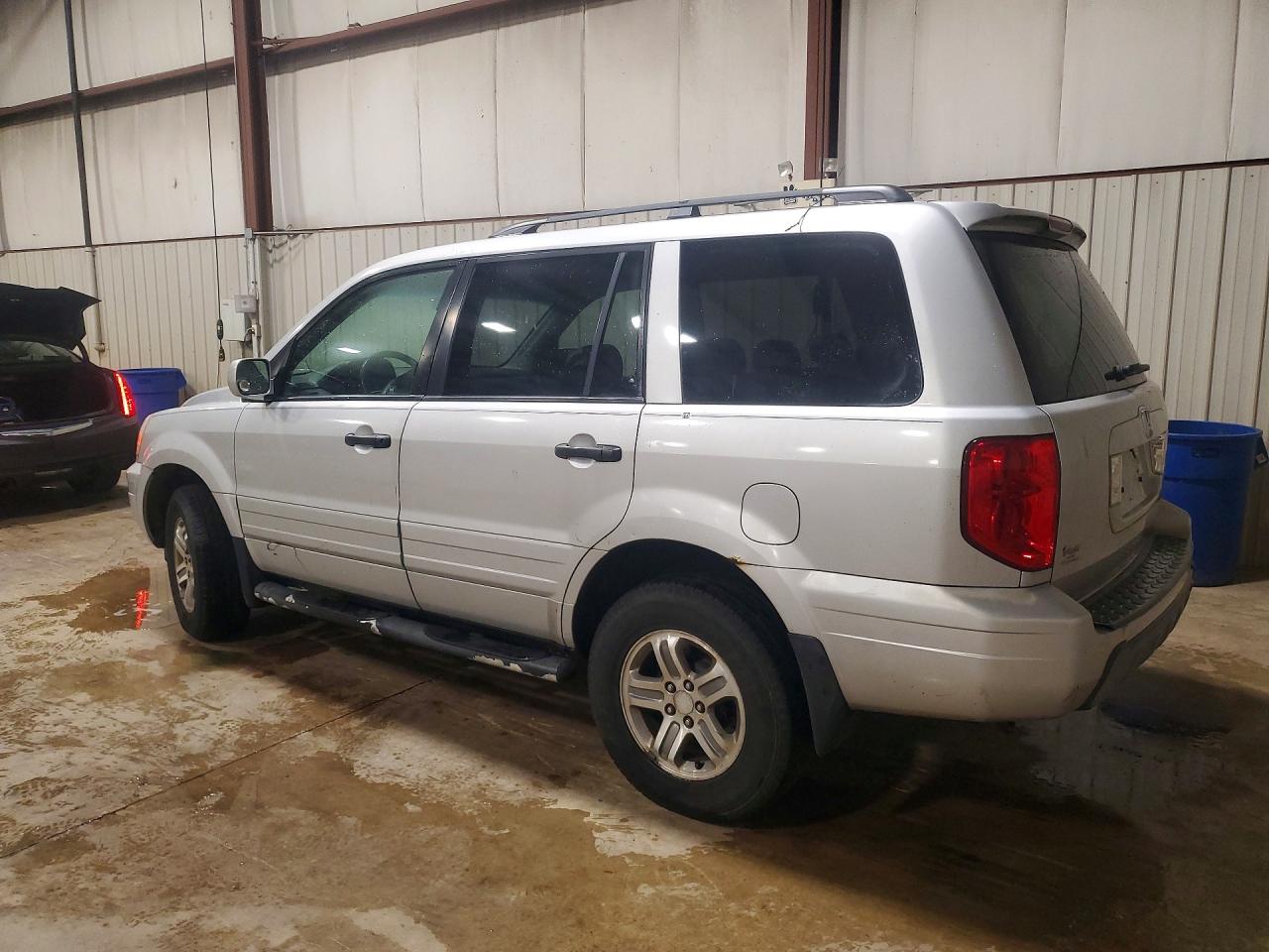 2003 Honda Pilot Ex Silver vin: 2HKYF18413H585578