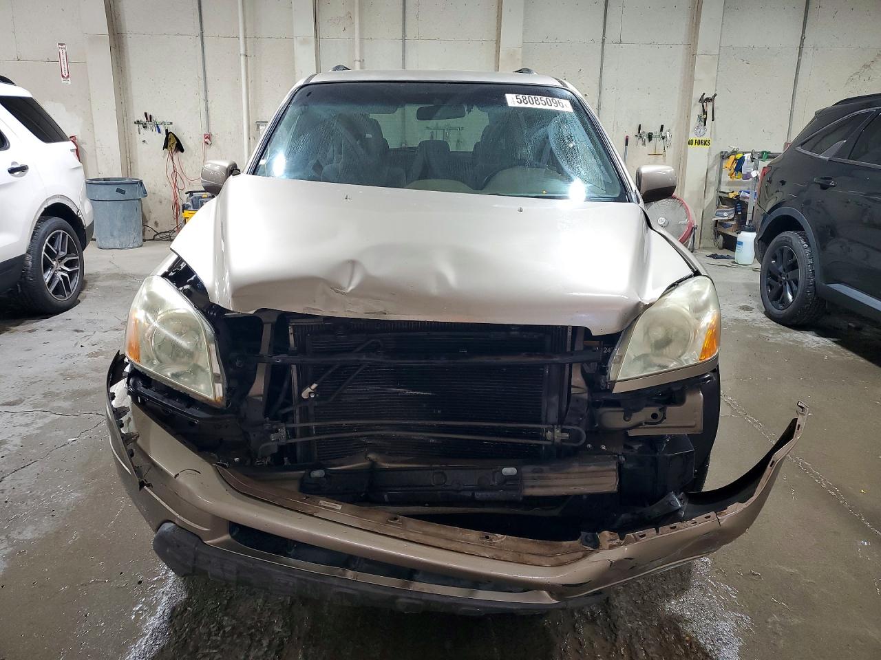 2003 Honda Pilot Ex Tan vin: 2HKYF18413H606557