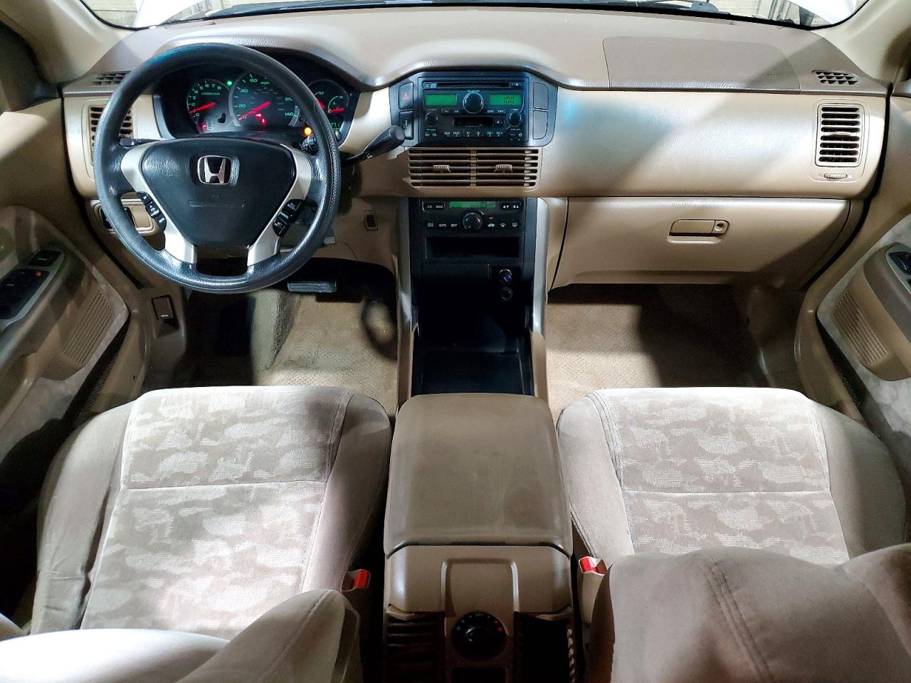 2003 Honda Pilot Ex Tan vin: 2HKYF18413H606557