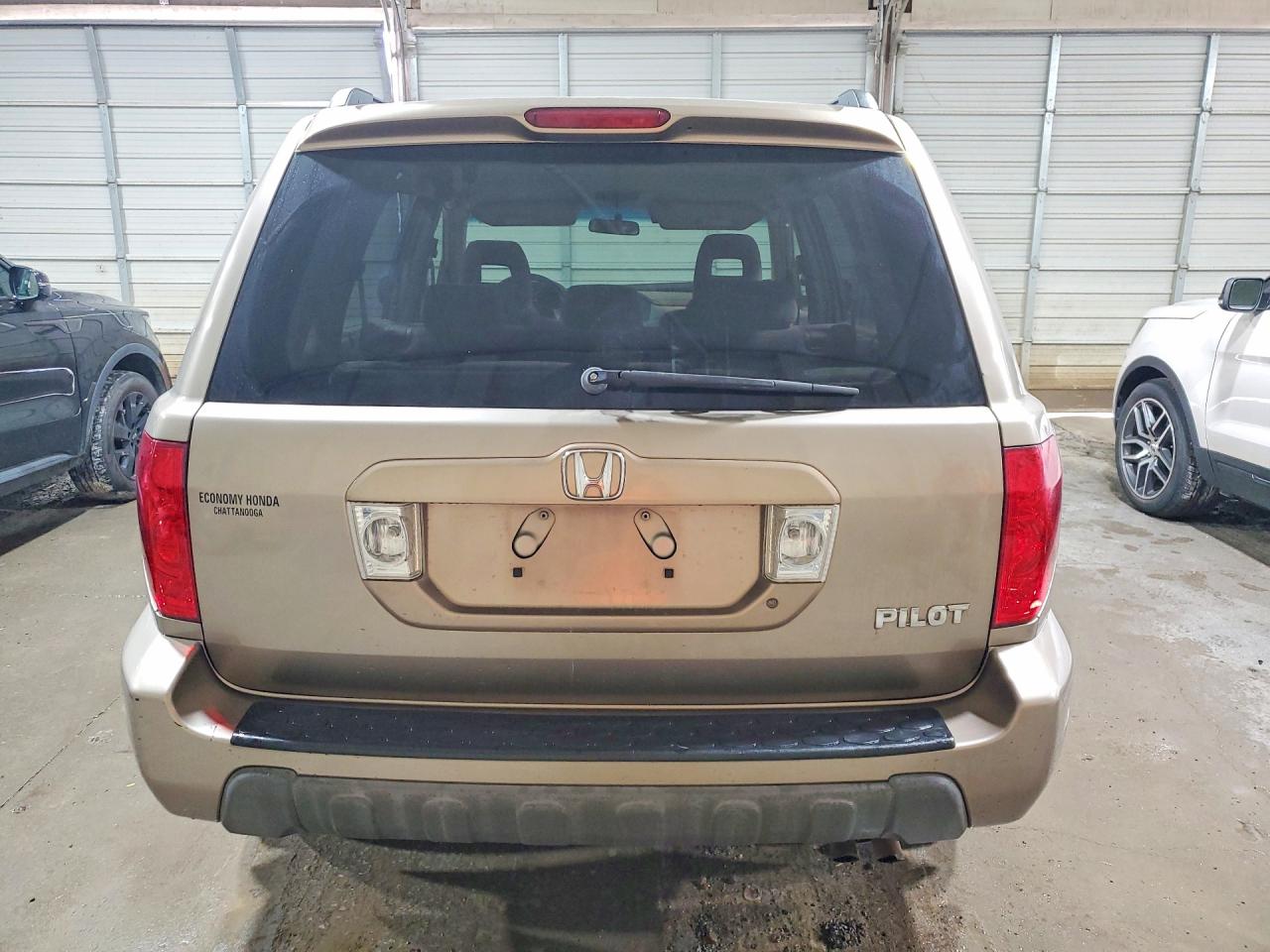 2003 Honda Pilot Ex Tan vin: 2HKYF18413H606557