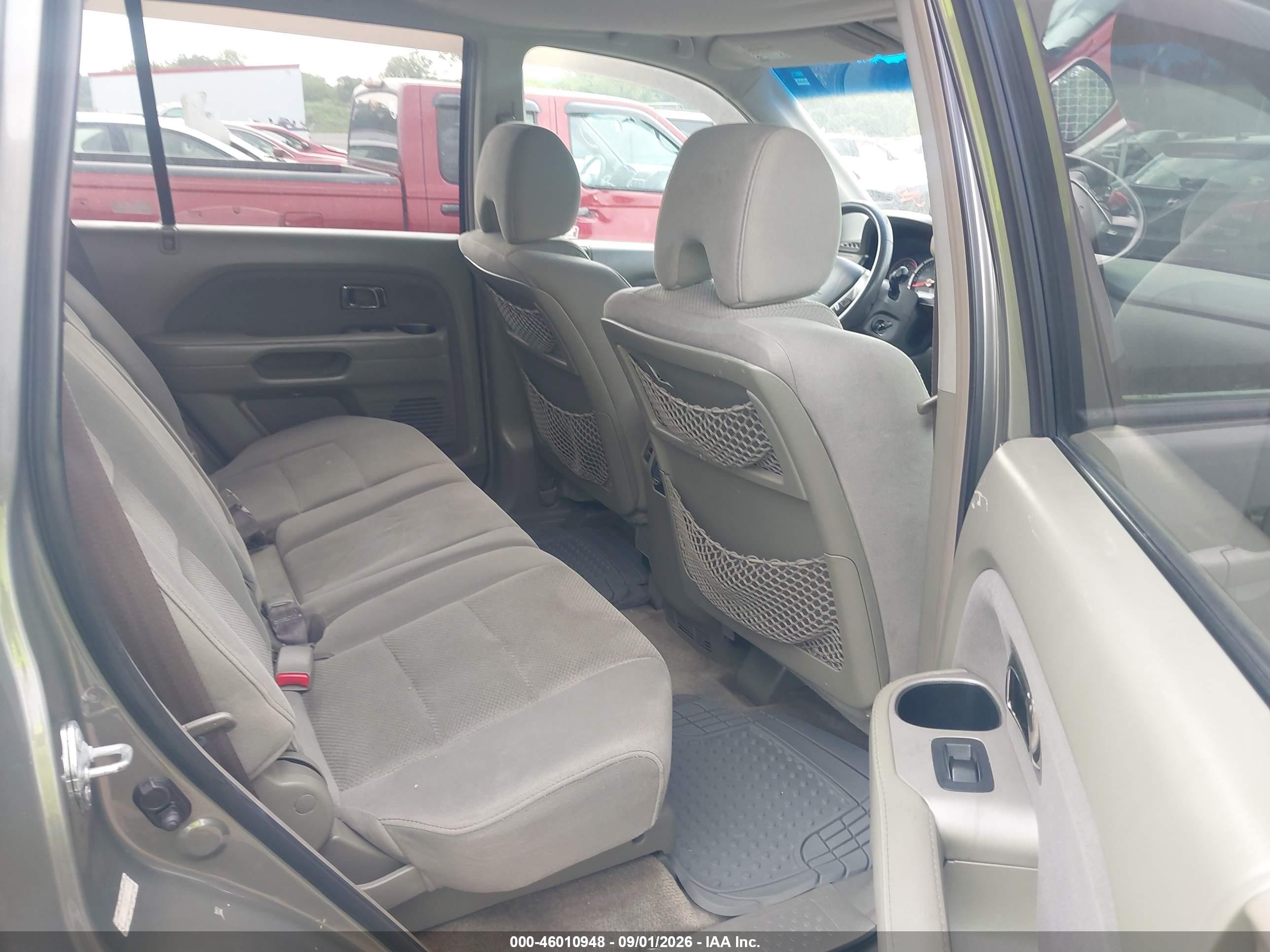 2007 Honda Pilot Ex Green vin: 2HKYF18417H520803