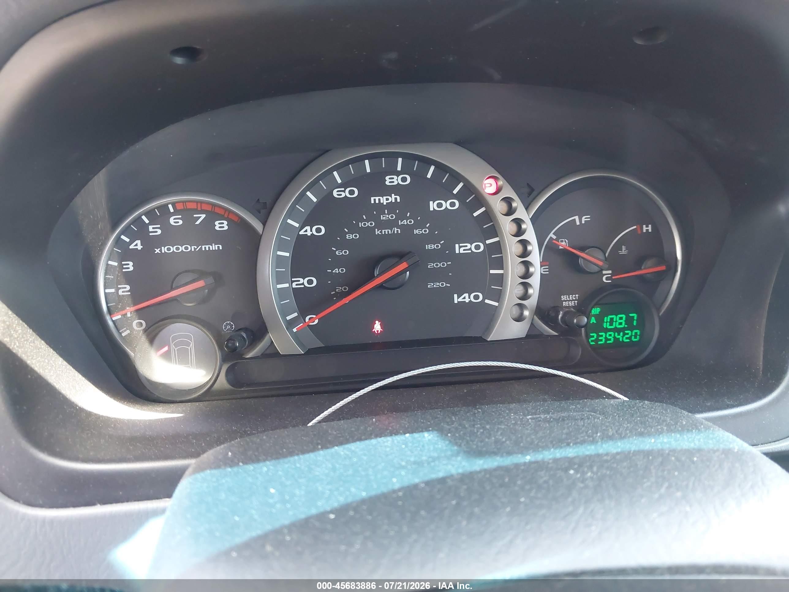 2003 Honda Pilot Ex Black vin: 2HKYF18423H534364