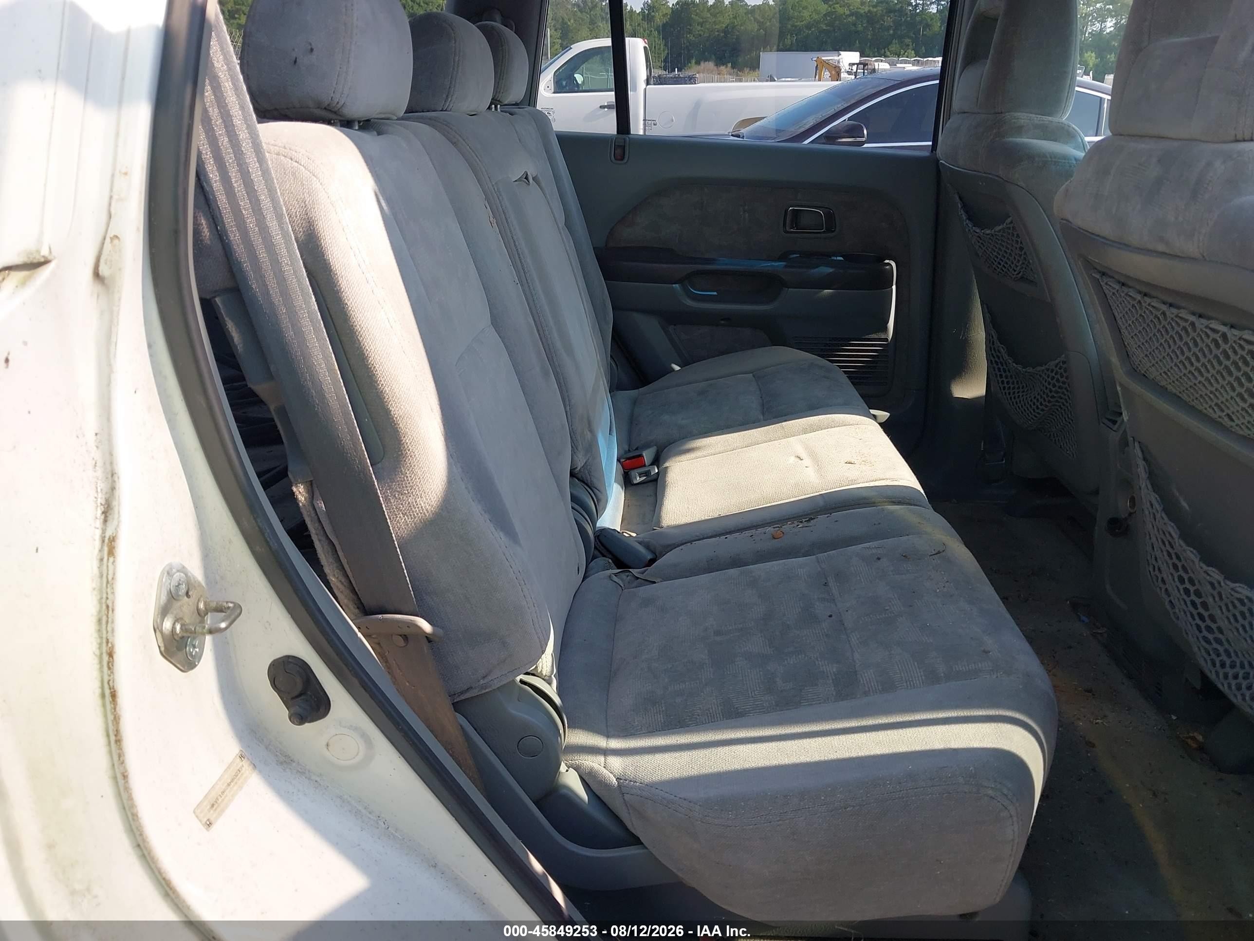 2004 Honda Pilot Ex Белый vin: 2HKYF18424H602339