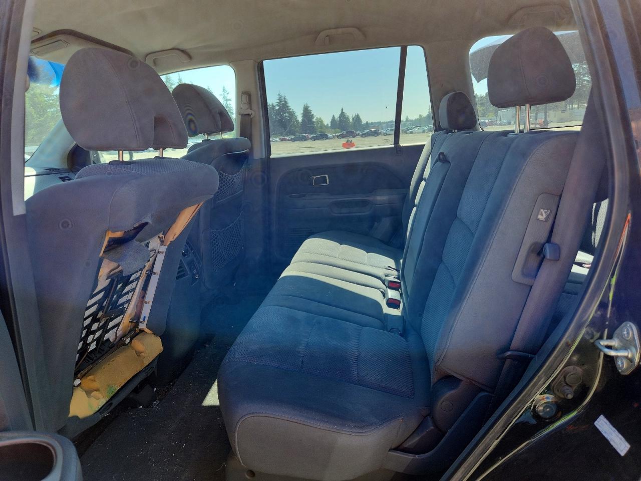 2006 Honda Pilot Ex Black vin: 2HKYF18426H534191