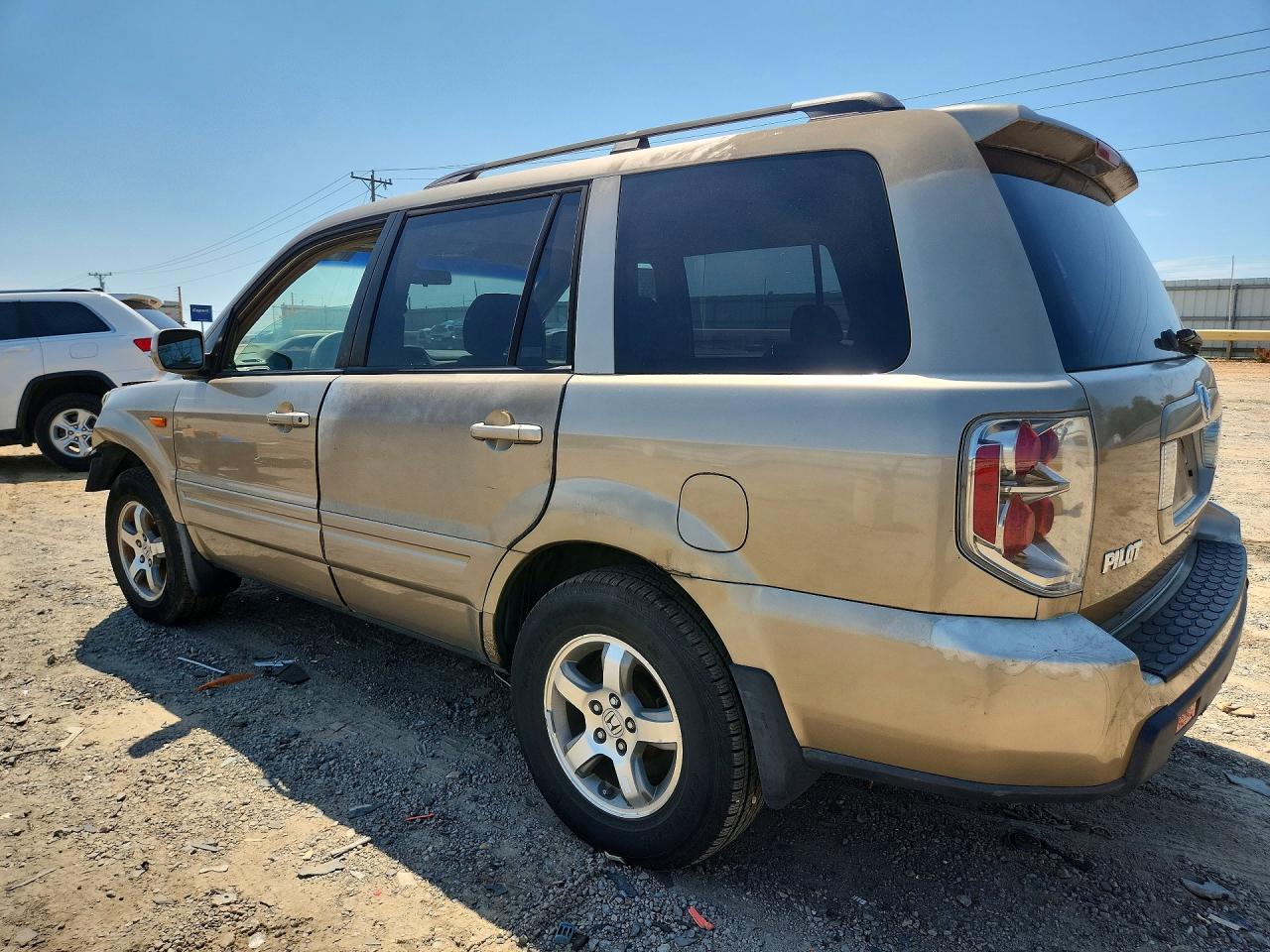 2006 Honda Pilot Ex Gold vin: 2HKYF18426H564923