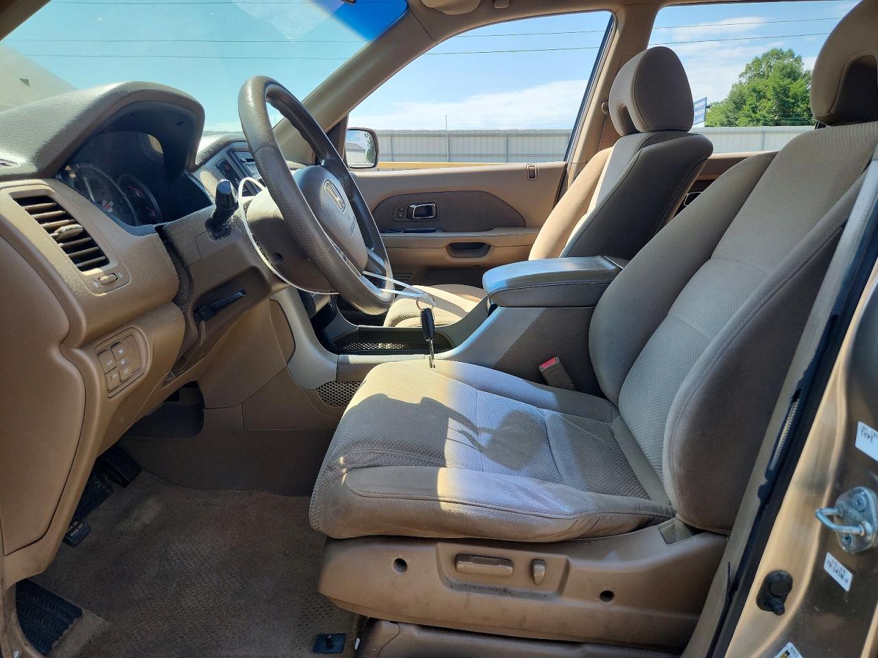 2006 Honda Pilot Ex Gold vin: 2HKYF18426H564923