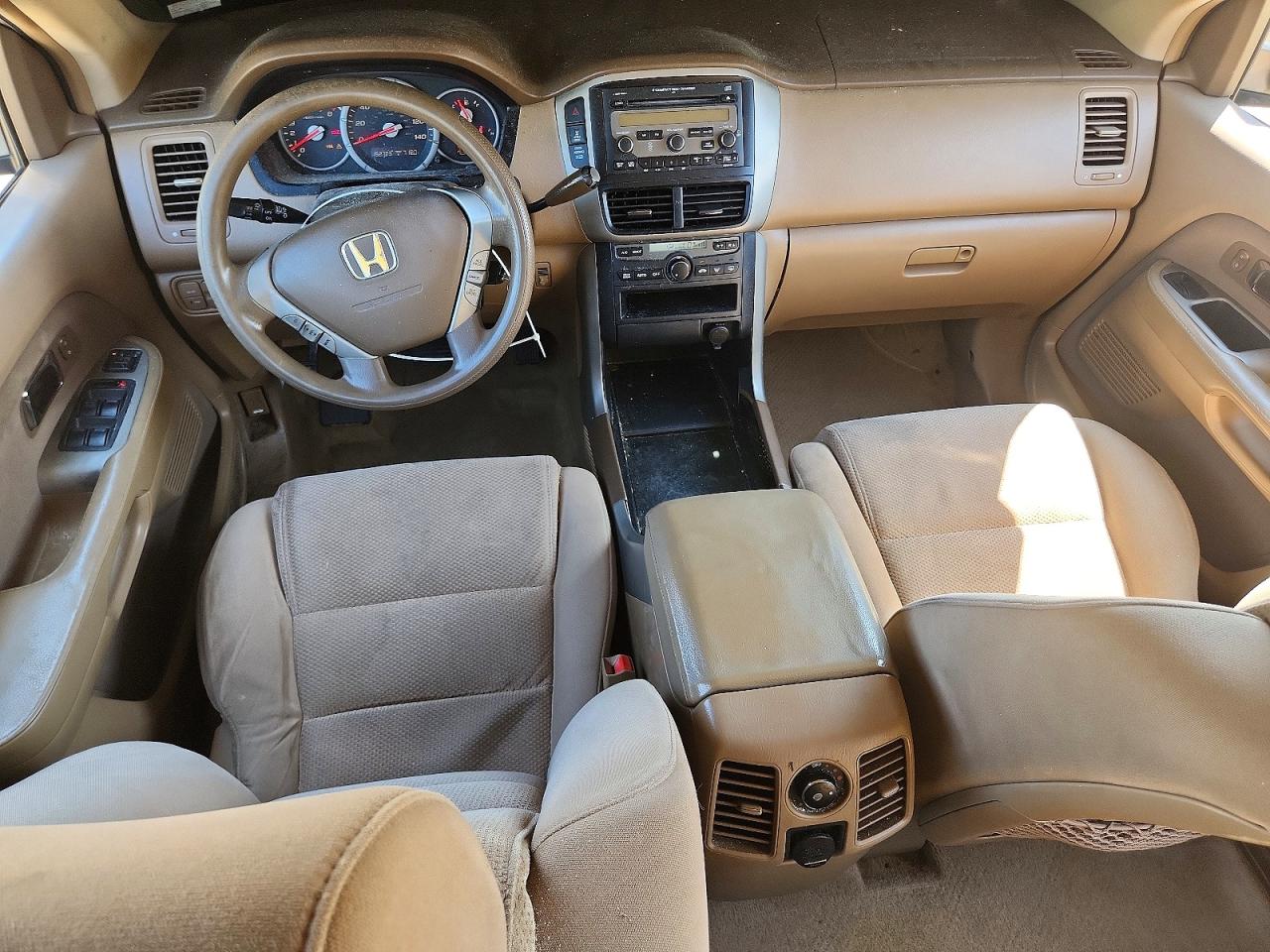 2006 Honda Pilot Ex Gold vin: 2HKYF18426H564923