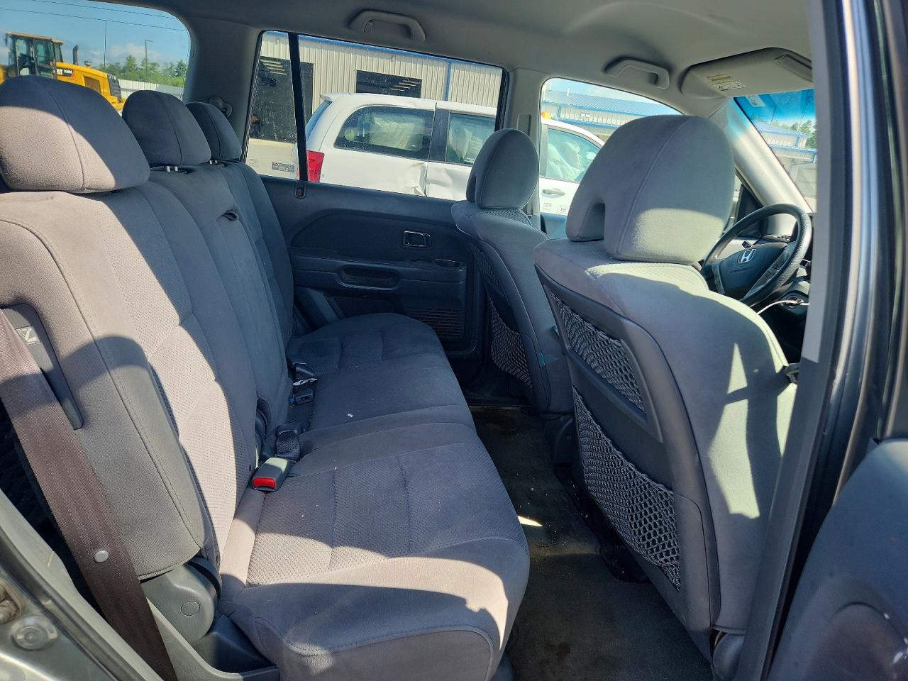 2007 Honda Pilot Ex Charcoal vin: 2HKYF18427H521491