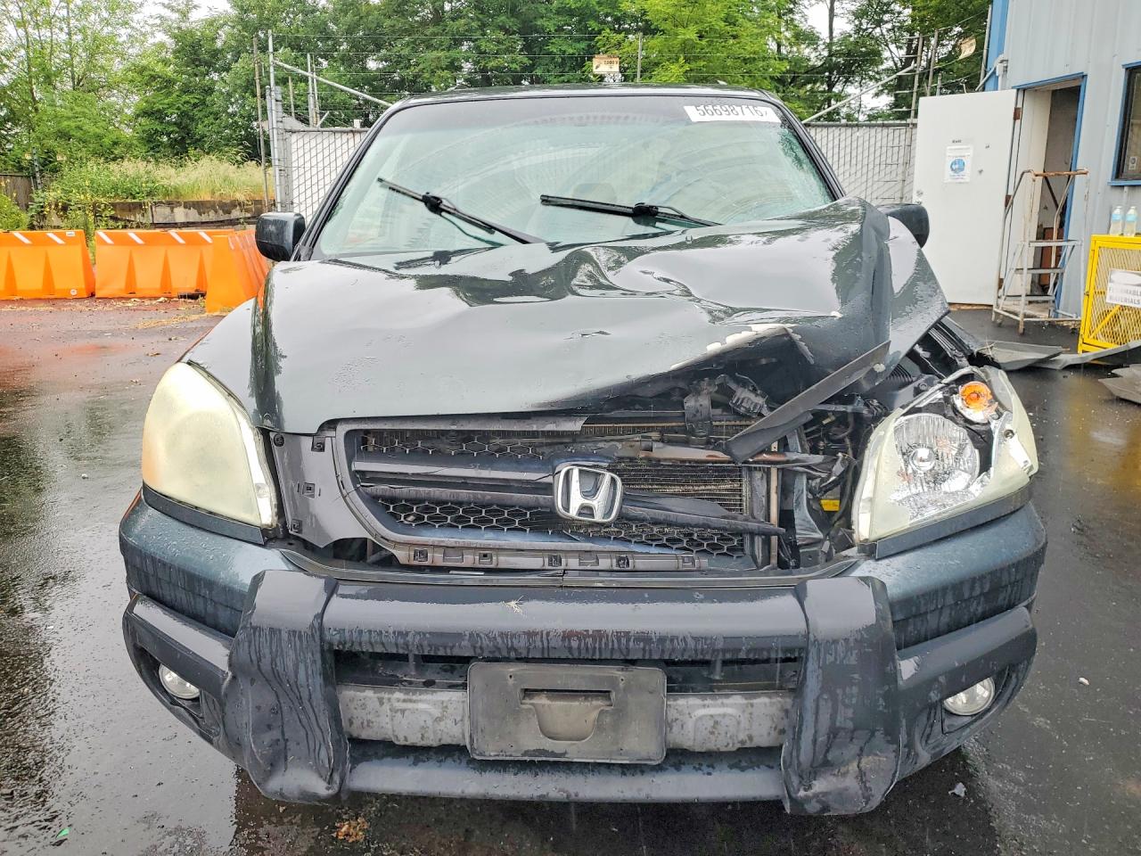 2004 Honda Pilot Ex Угольный vin: 2HKYF18434H589035