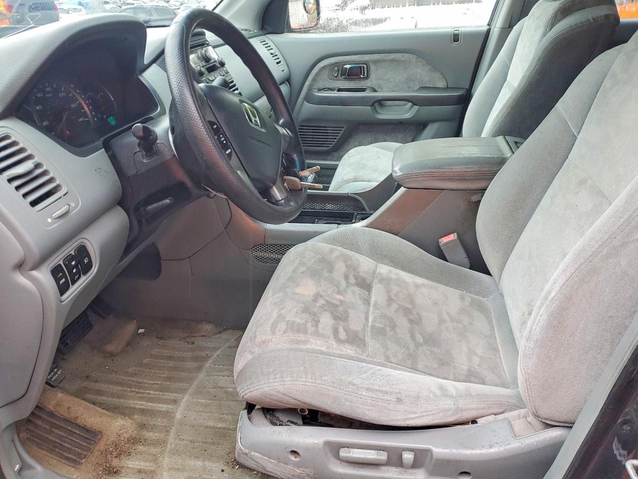 2004 Honda Pilot Ex Угольный vin: 2HKYF18434H589035