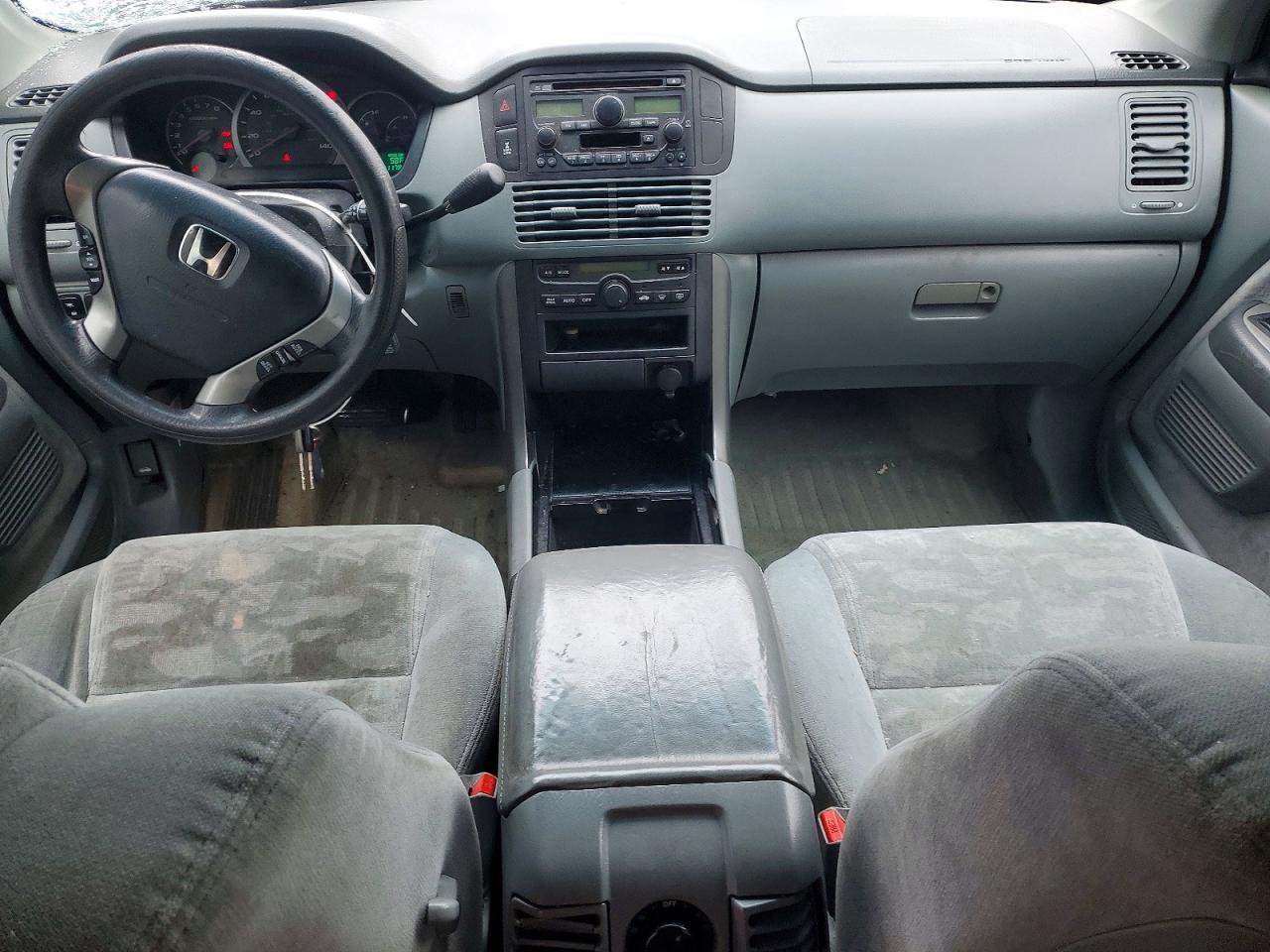 2004 Honda Pilot Ex Угольный vin: 2HKYF18434H589035