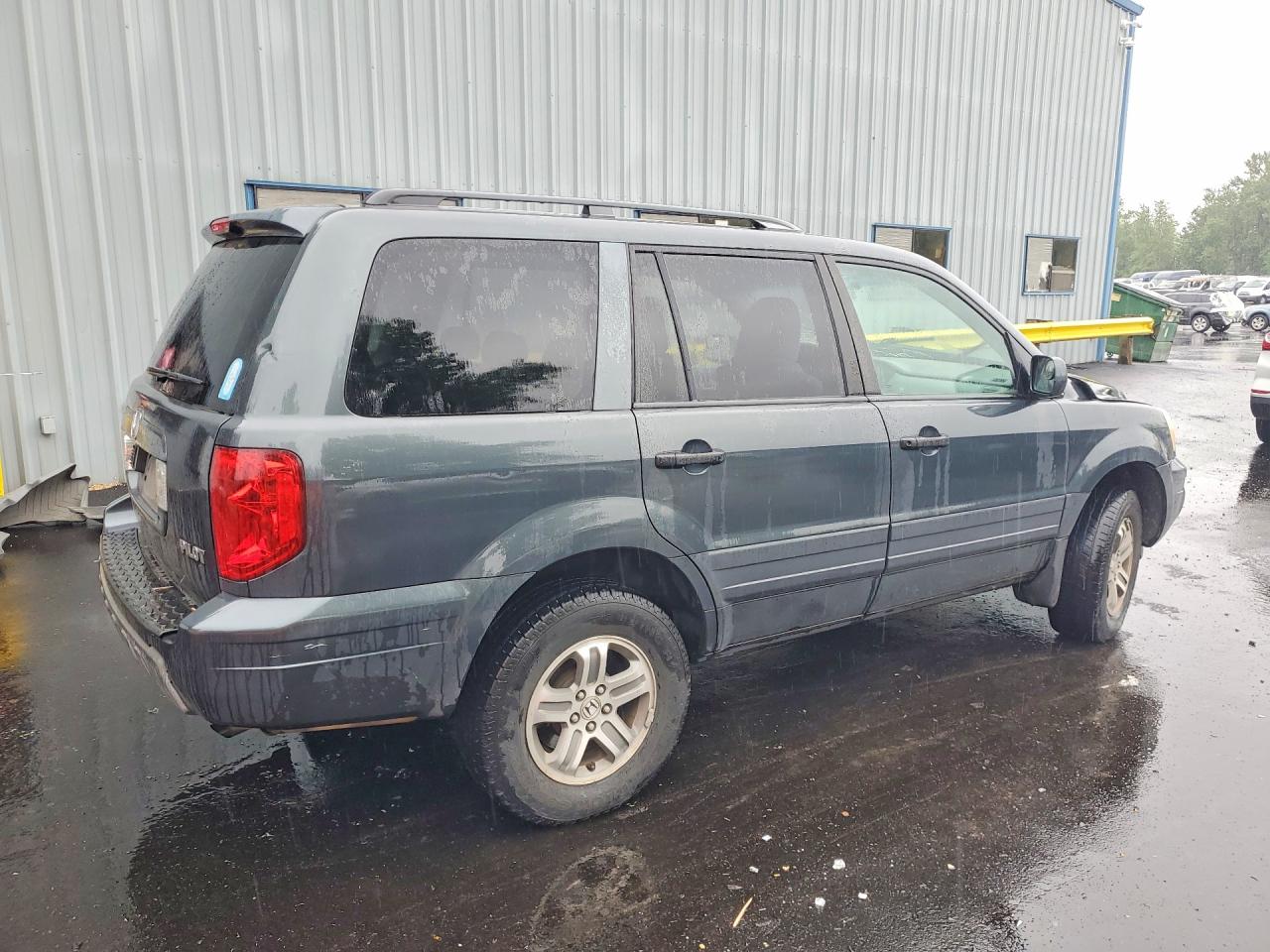 2004 Honda Pilot Ex Угольный vin: 2HKYF18434H589035