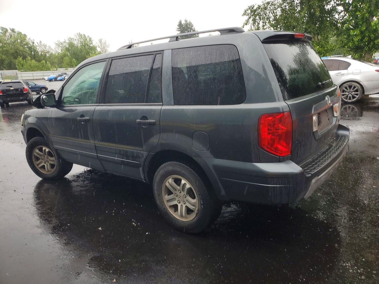 2004 Honda Pilot Ex Угольный vin: 2HKYF18434H589035