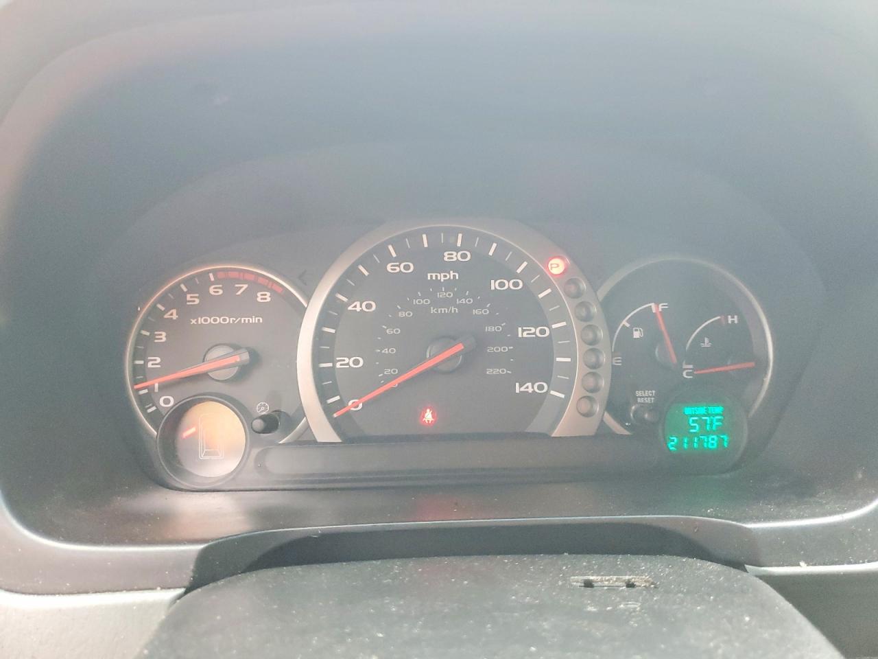 2004 Honda Pilot Ex Угольный vin: 2HKYF18434H589035