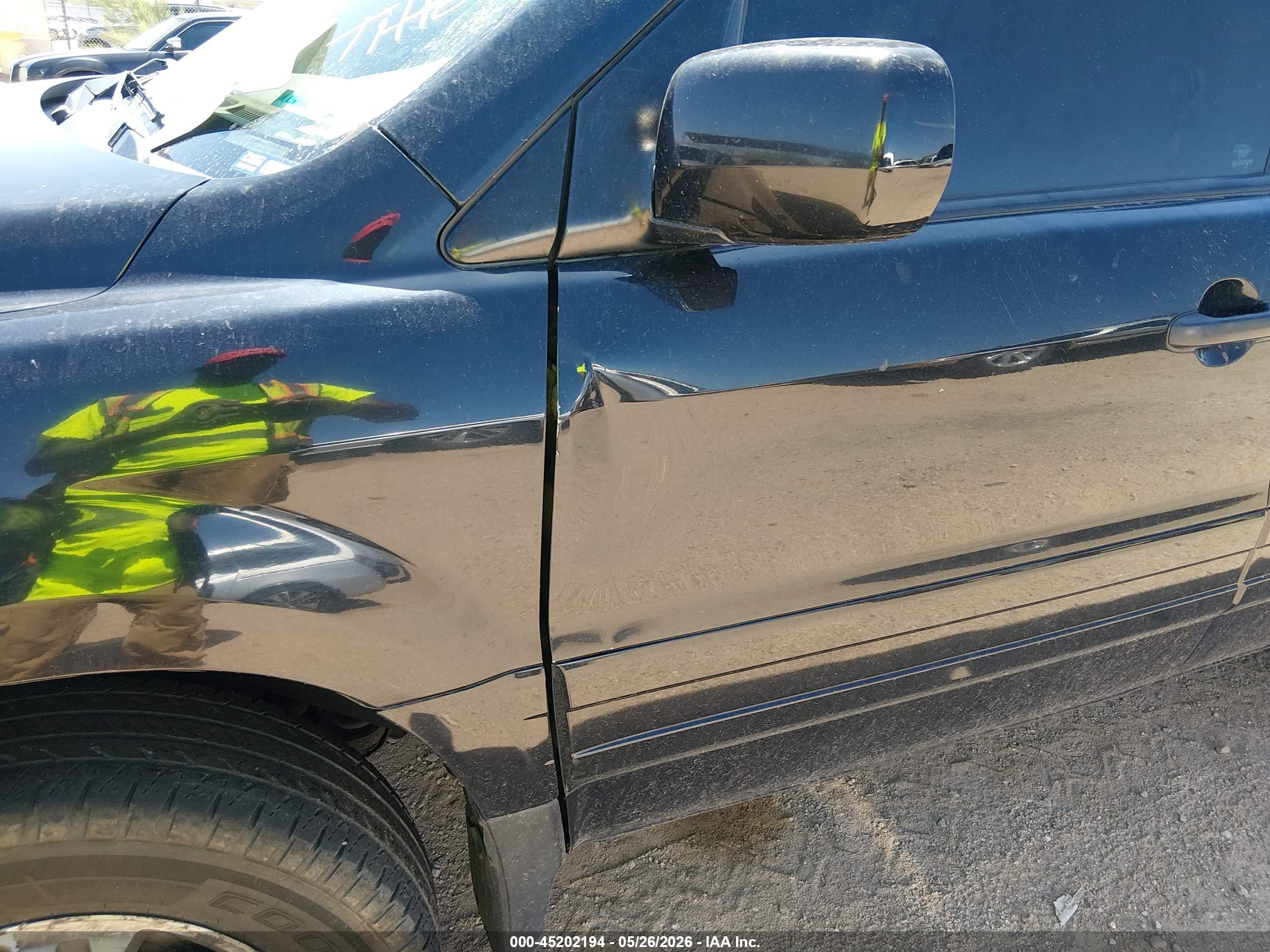 2005 Honda Pilot Ex Черный vin: 2HKYF18435H511601