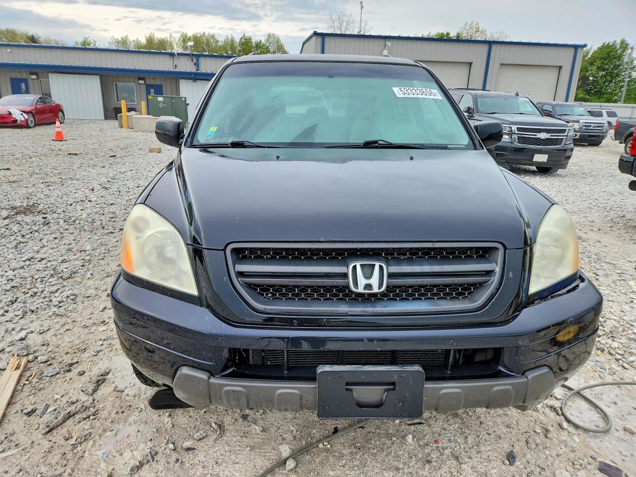 2005 Honda Pilot Ex Black vin: 2HKYF18435H538720