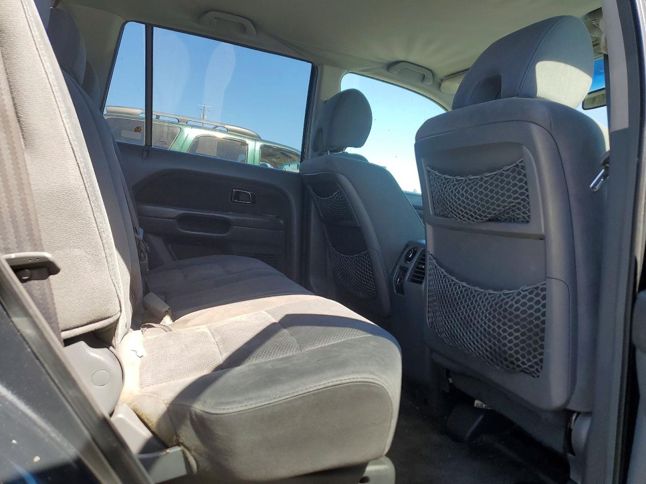 2006 Honda Pilot Ex Gray vin: 2HKYF18436H526374