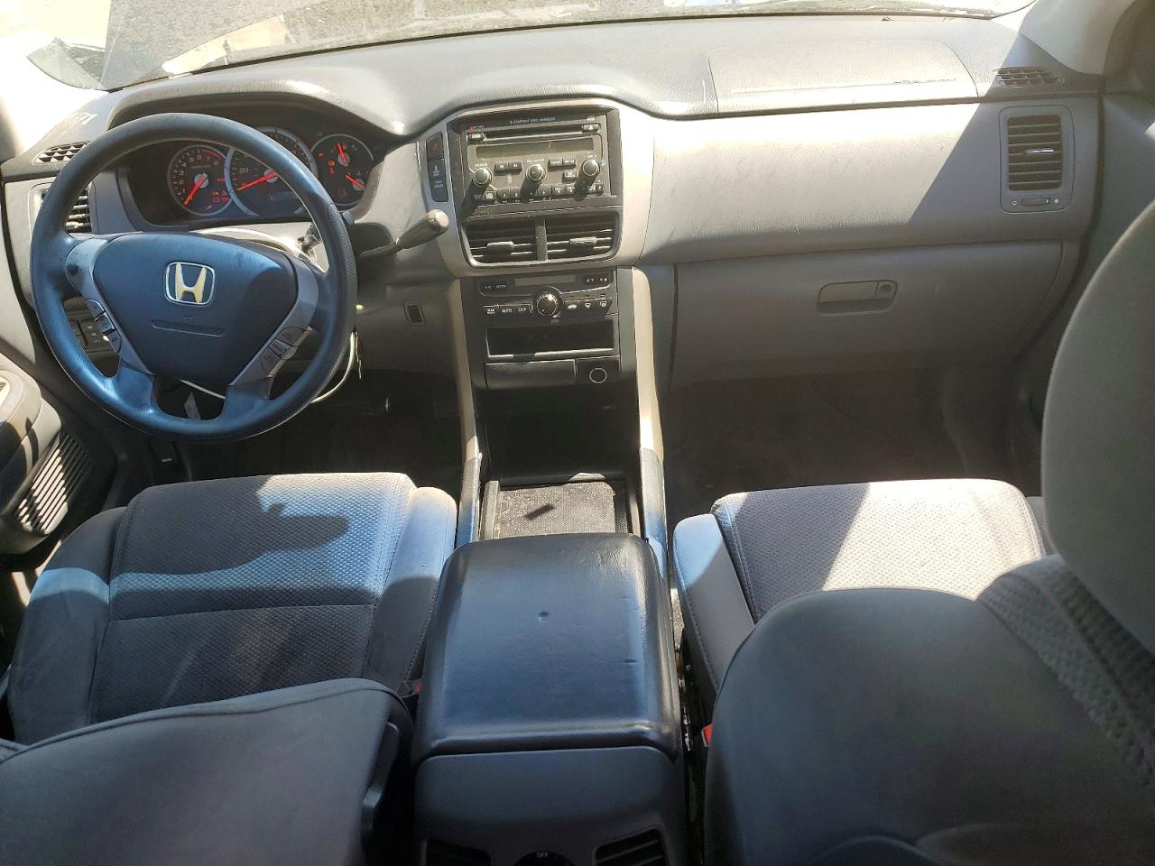 2006 Honda Pilot Ex Gray vin: 2HKYF18436H526374