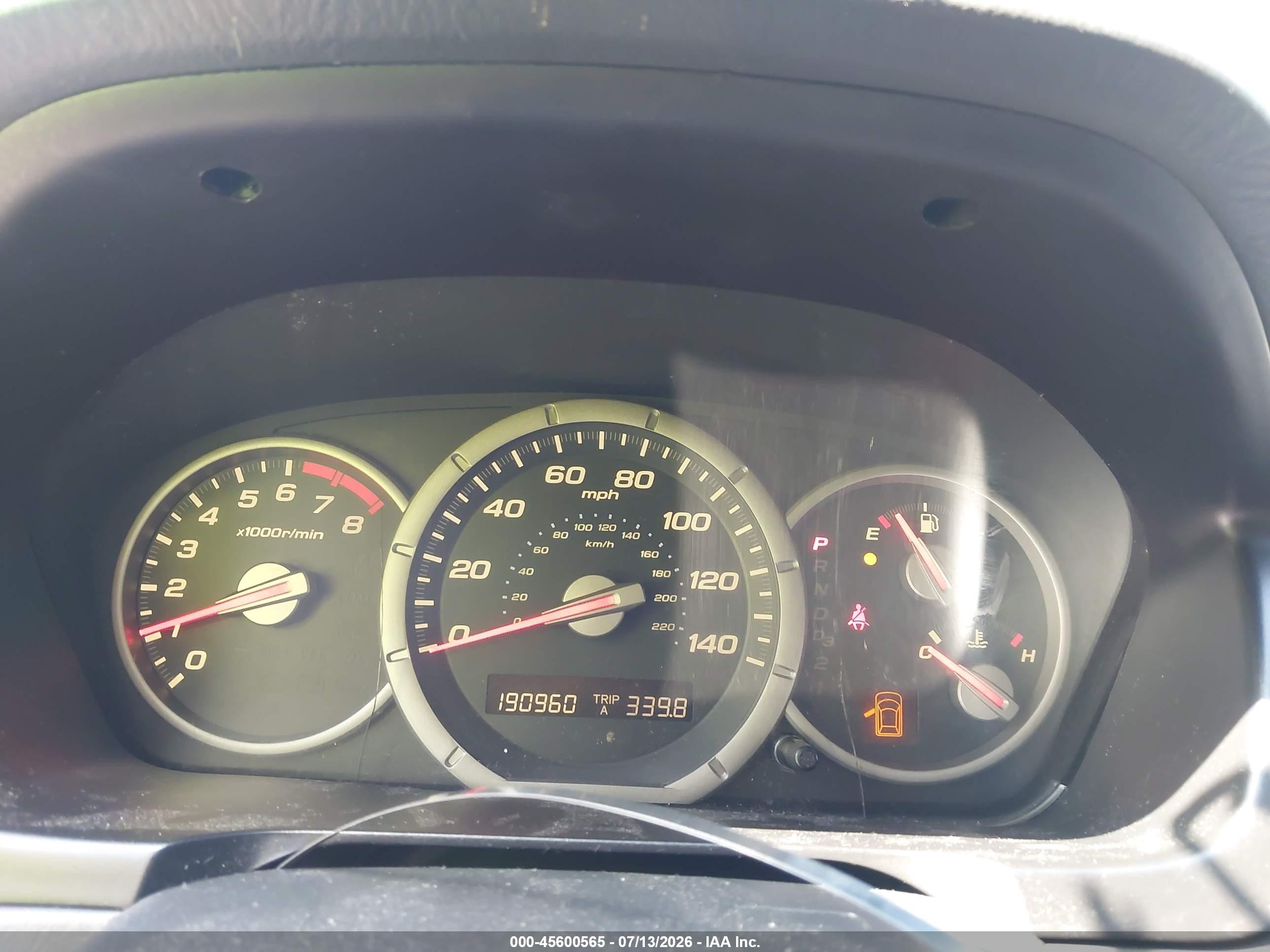 2006 Honda Pilot Ex Gray vin: 2HKYF18436H546950