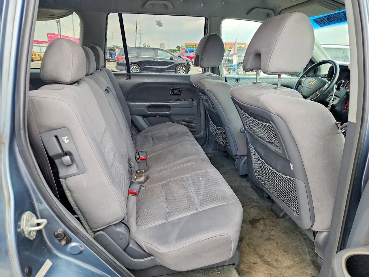 2007 Honda Pilot Ex Синий vin: 2HKYF18437H509897