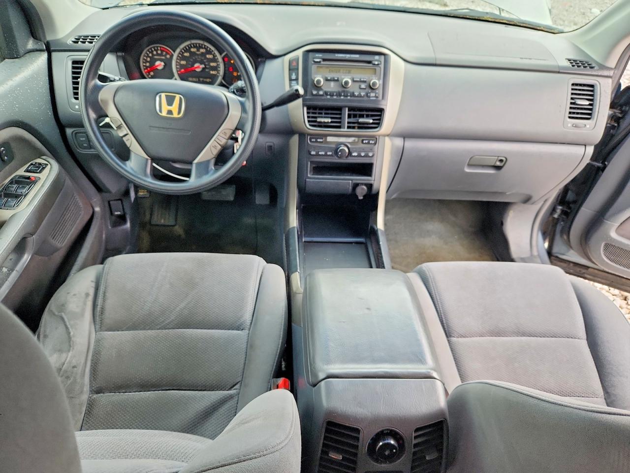 2007 Honda Pilot Ex Синий vin: 2HKYF18437H509897