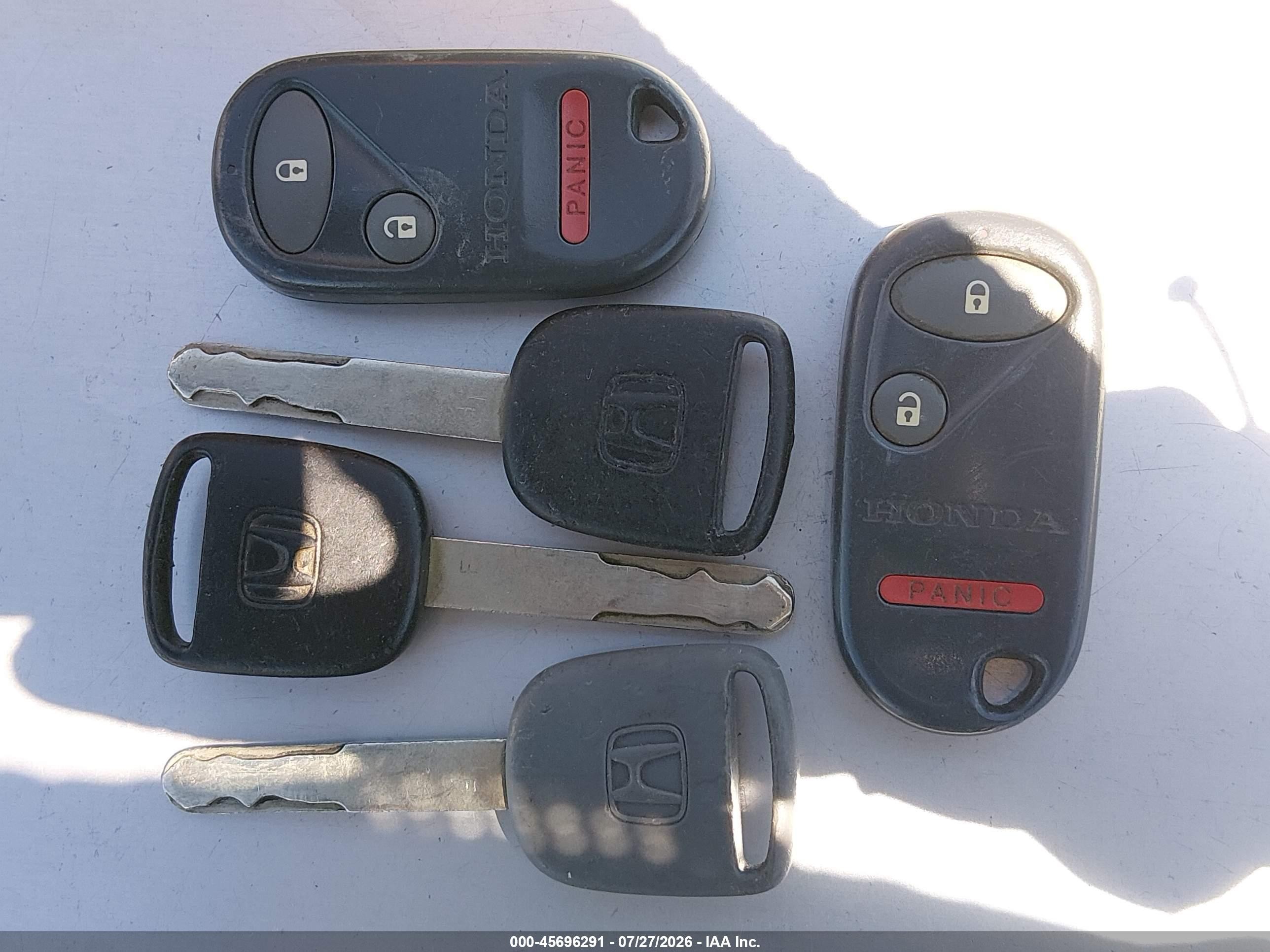 2003 Honda Pilot Ex Silver vin: 2HKYF18443H584831