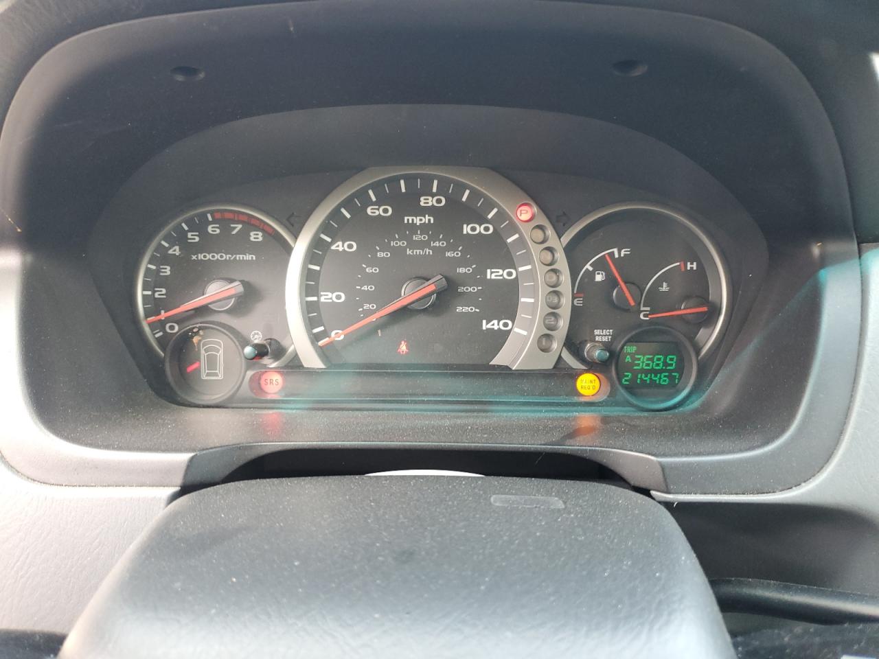 2003 Honda Pilot Ex Silver vin: 2HKYF18443H614152