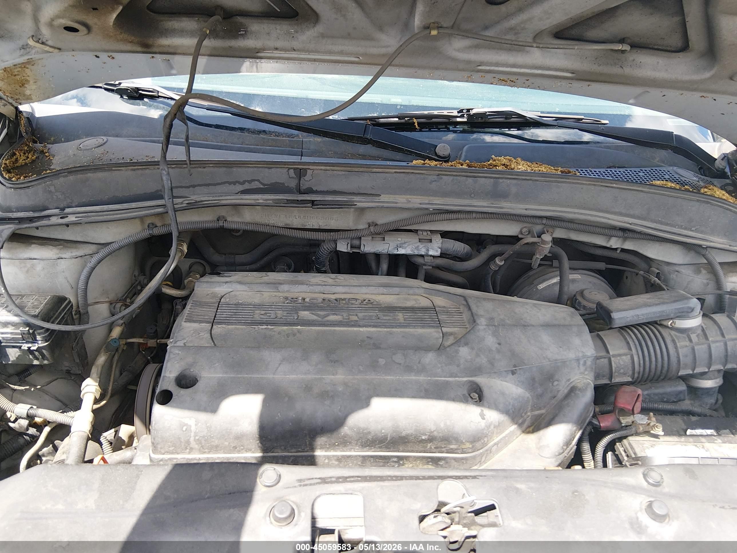 2004 Honda Pilot Ex Silver vin: 2HKYF18444H553063