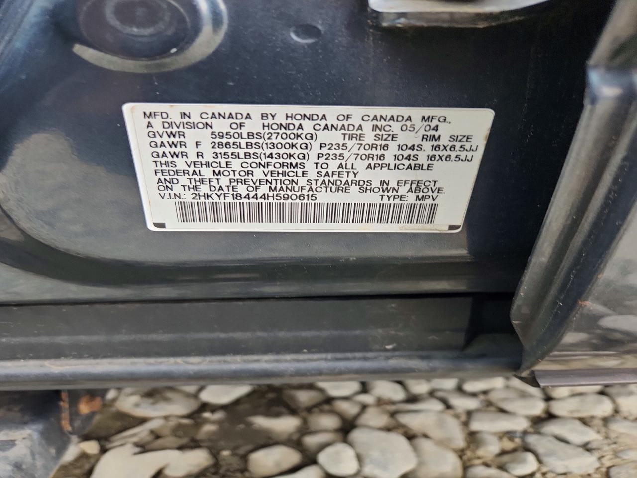 2004 Honda 450nk Gray vin: 2HKYF18444H590615