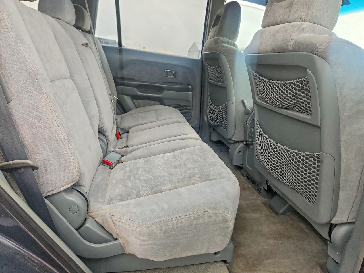 2005 Honda Pilot Ex Gray vin: 2HKYF18445H539441