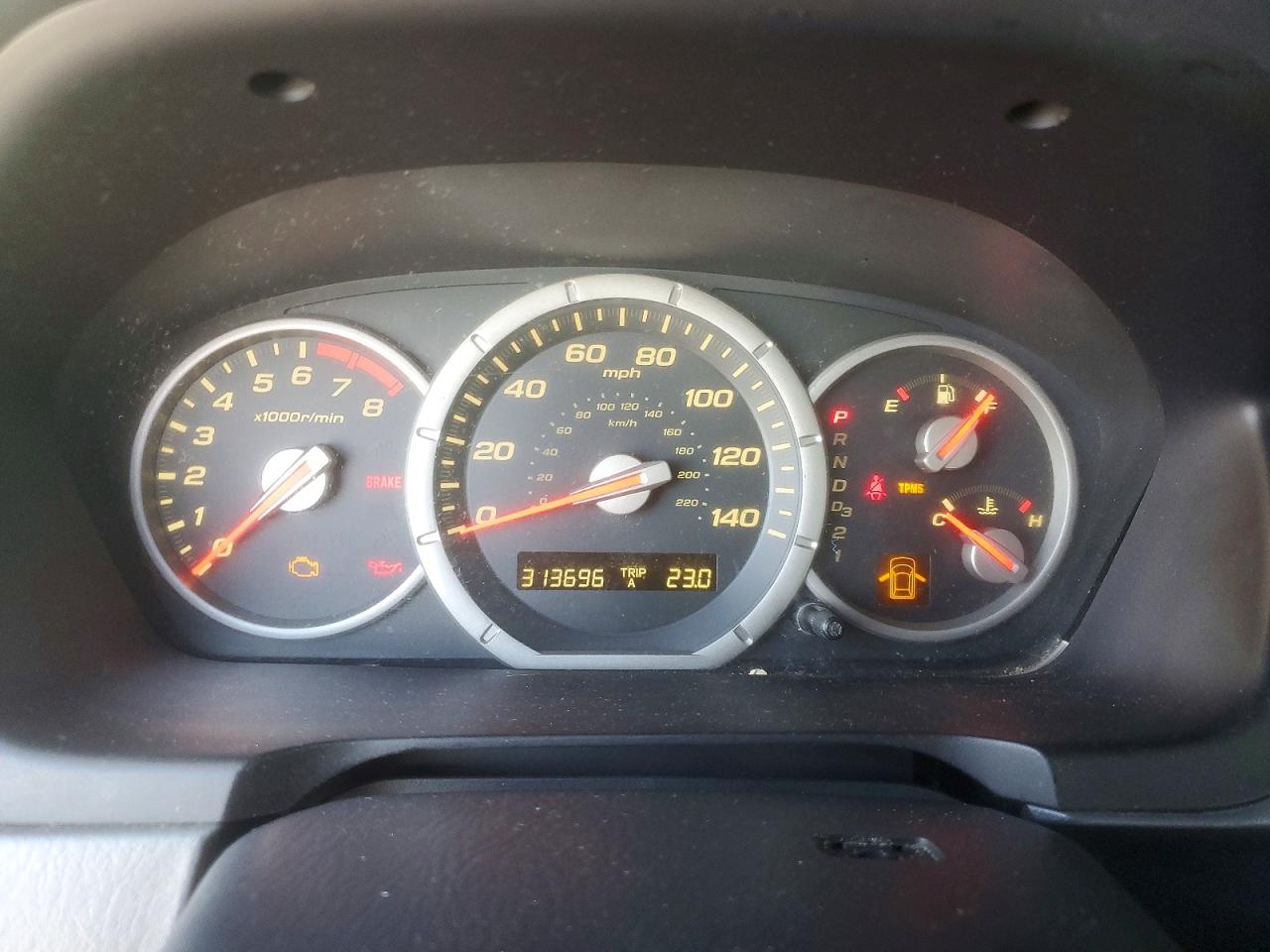 2006 Honda Pilot Ex Blue vin: 2HKYF18446H516694